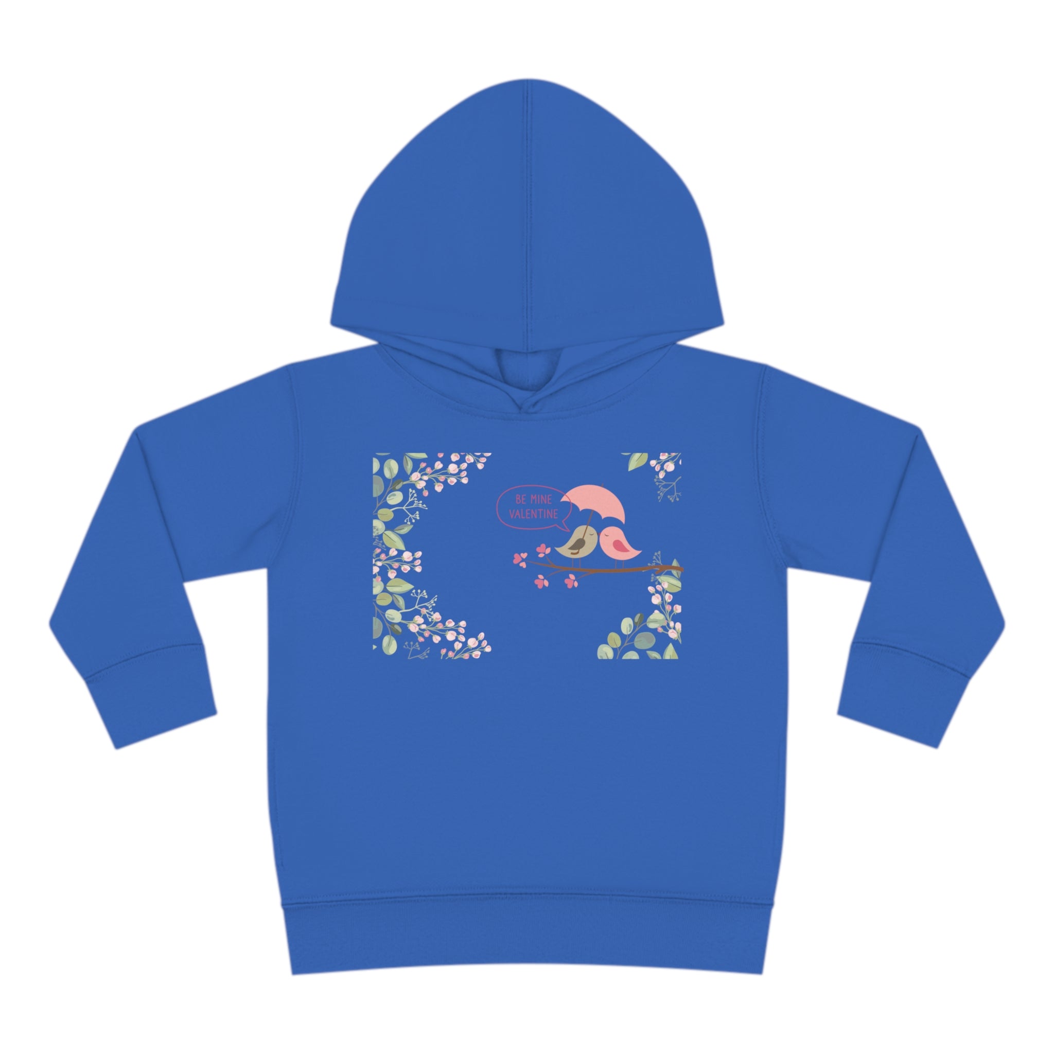 Happy Valentine's Day Lovers Toddler Pullover Fleece Hoodie