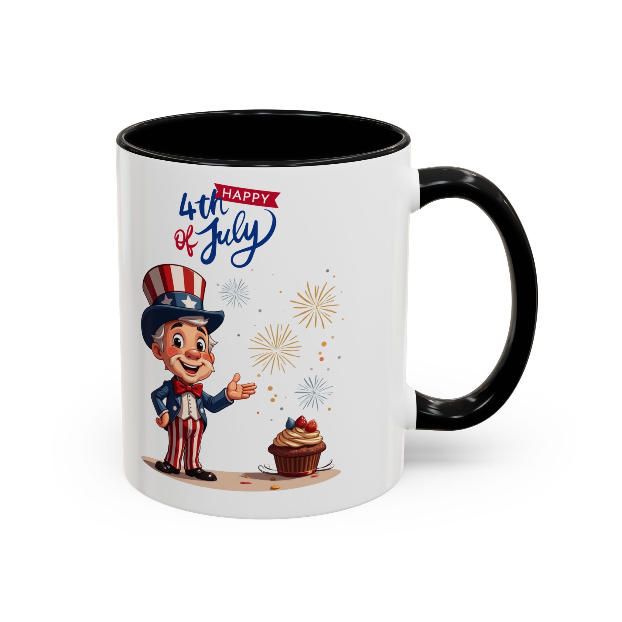 Uncle Sam Happy 4th of July Coffee Mug