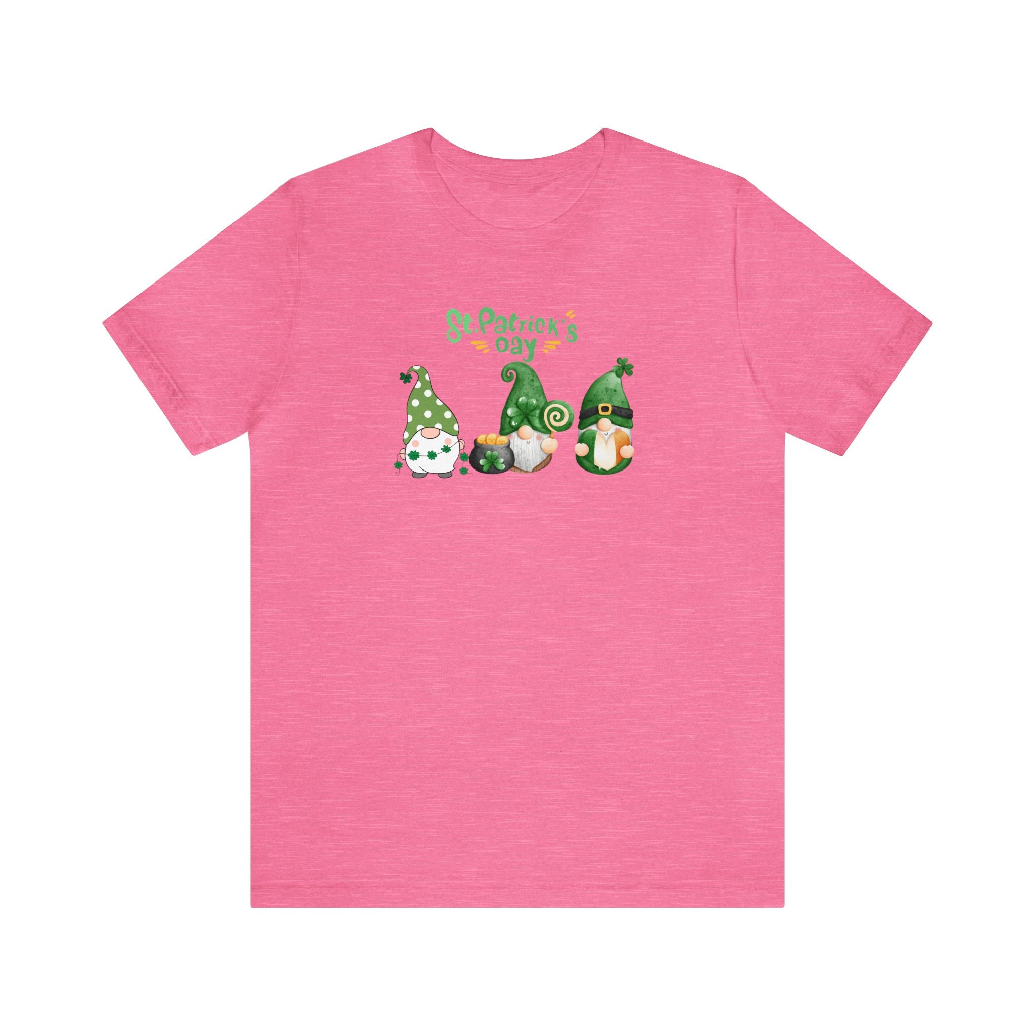 St. Patty's Day Gnome Unisex Jersey Short Sleeve Tee