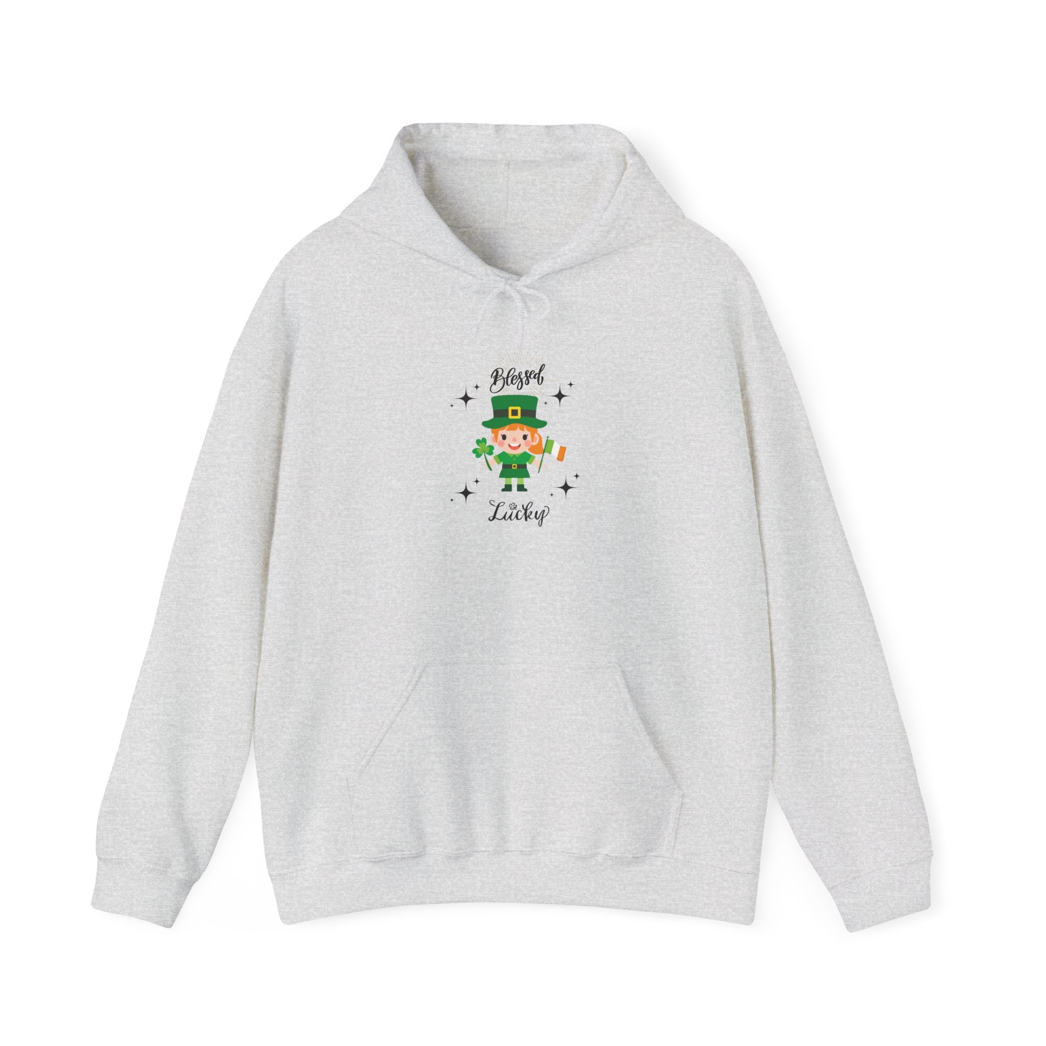 Blessed & Lucky Lucky  Unisex Hoodie - St. Patrick's Day Sweatshirt