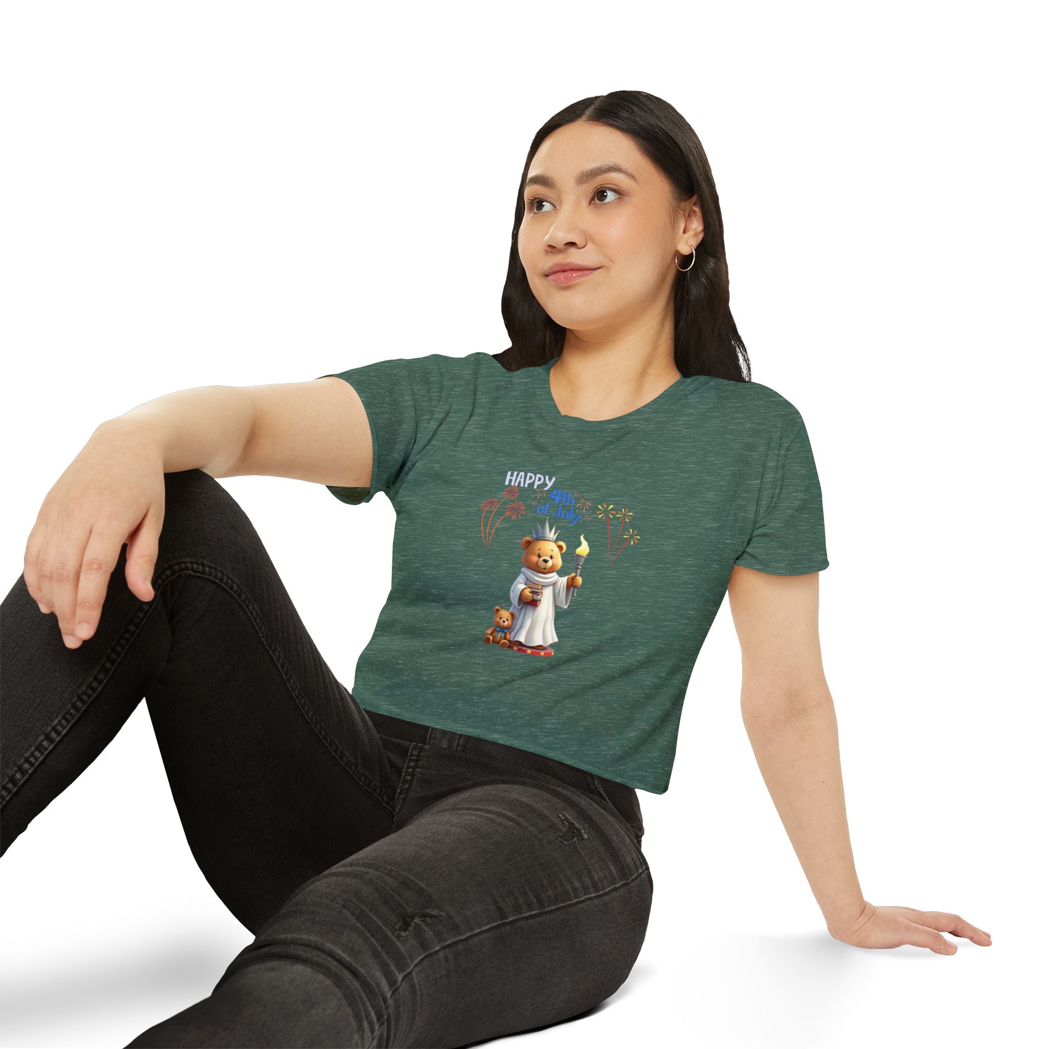 Lady Liberty Crop Top