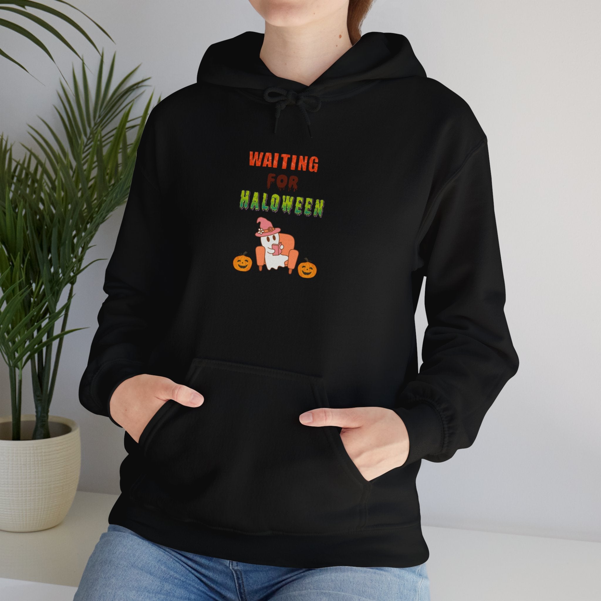Waiting For Halloween Unisex Heavy Blend™ Hooded Sweatshirt