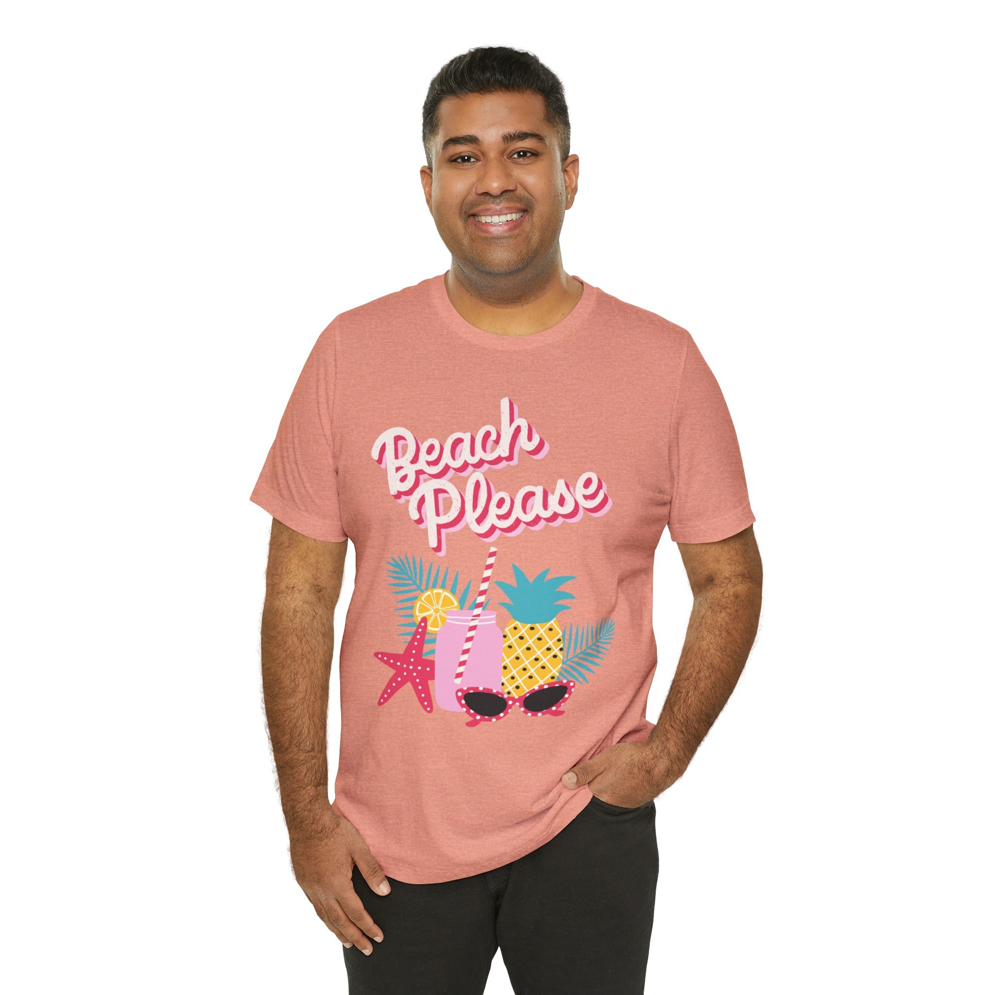 Beach Please Unisex Jersey Short Sleeve Tee