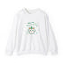 Kiss Me I'm Irish Cat Crewneck Sweatshirt - Unisex Heavy Blend™