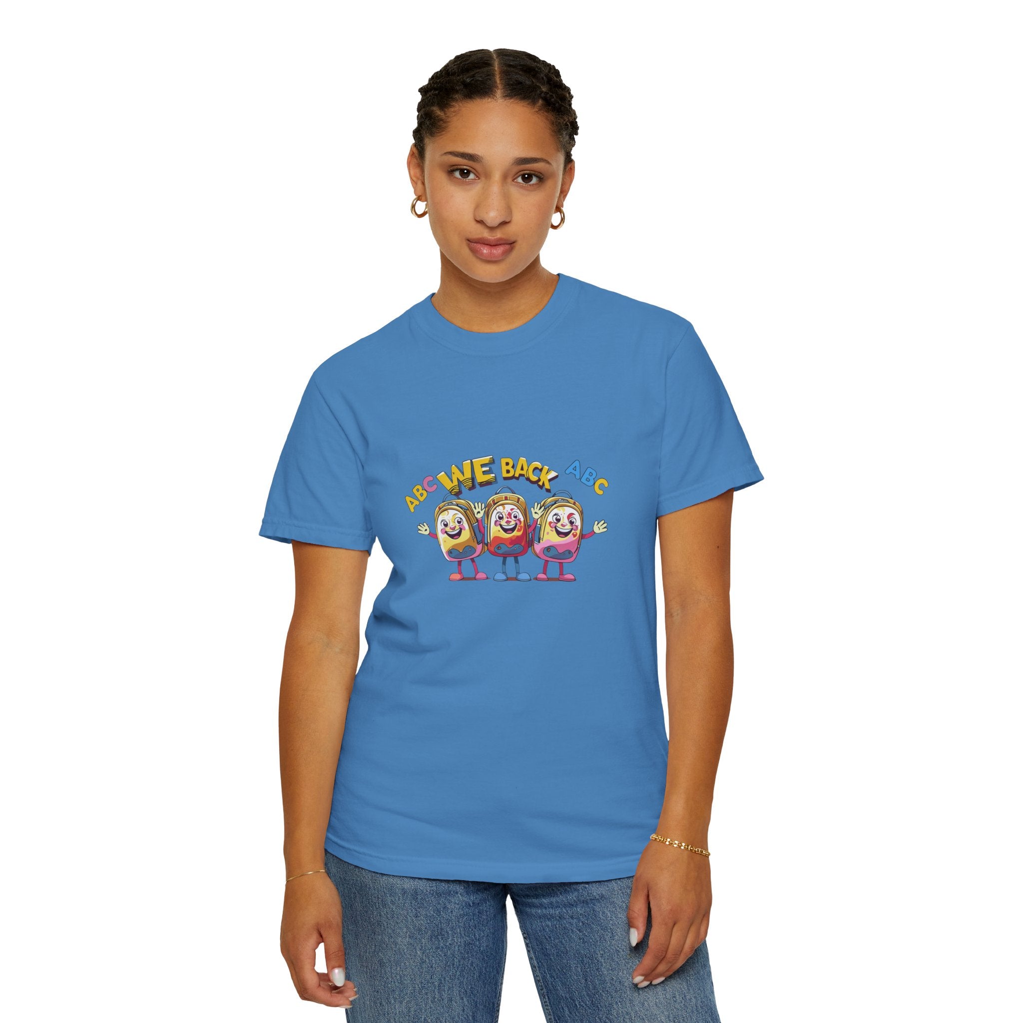 We Back Unisex Garment-Dyed T-shirt