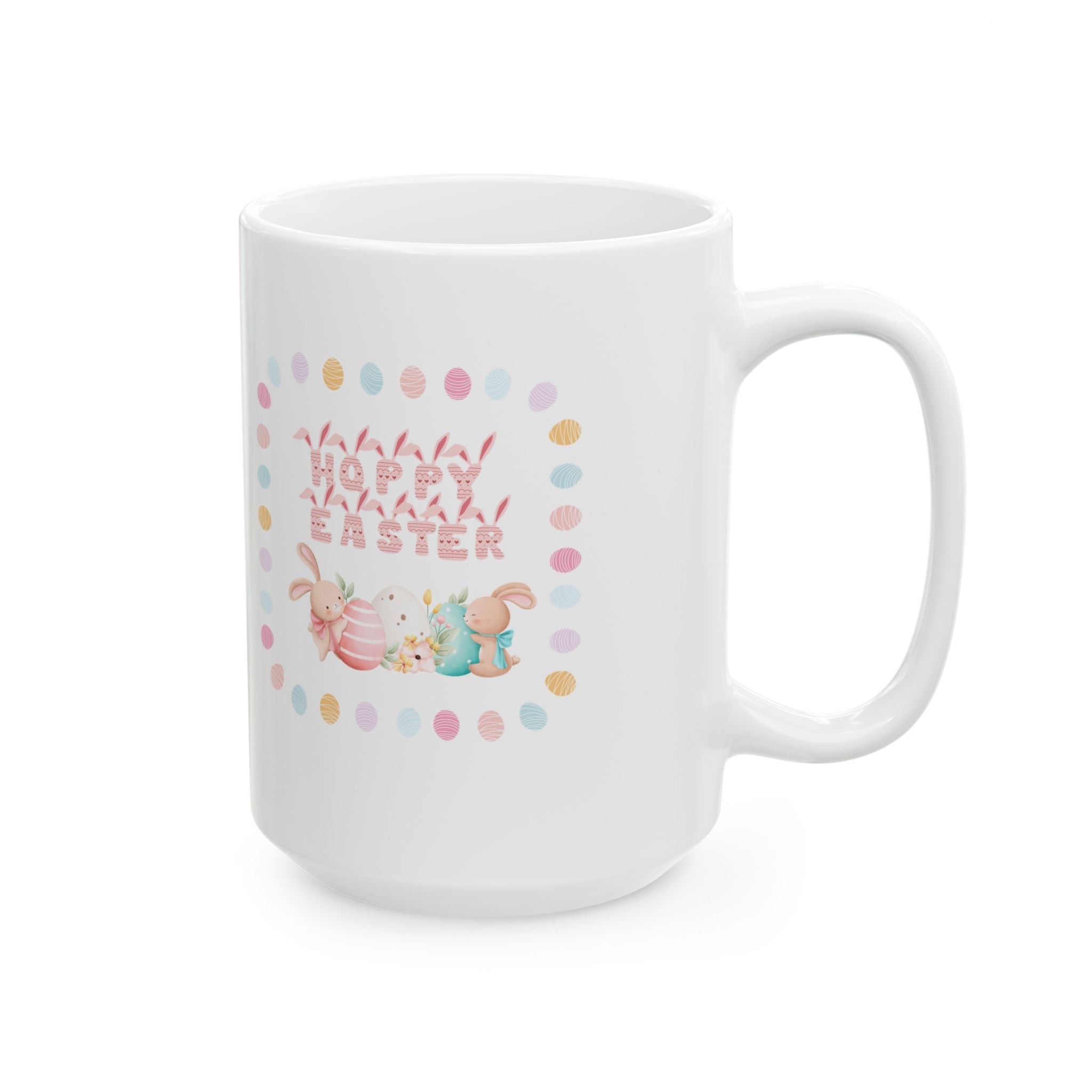 Hoppy Easter Bunny Ceramic Mug - 11oz & 15oz