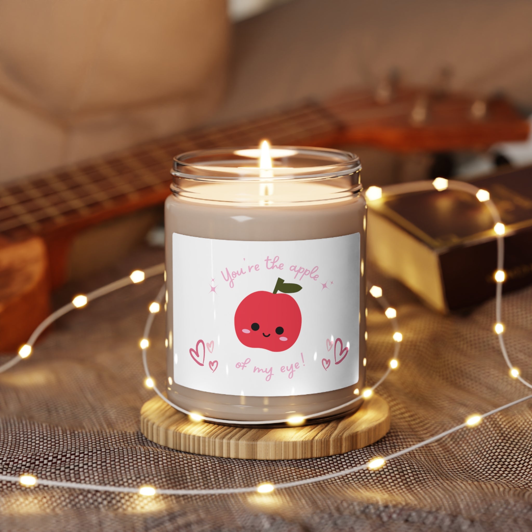 You Are The Apple of My Eyes Scented Soy Candle, 9oz