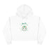 Kiss Me I'm Irish Cat Crop Hoodie