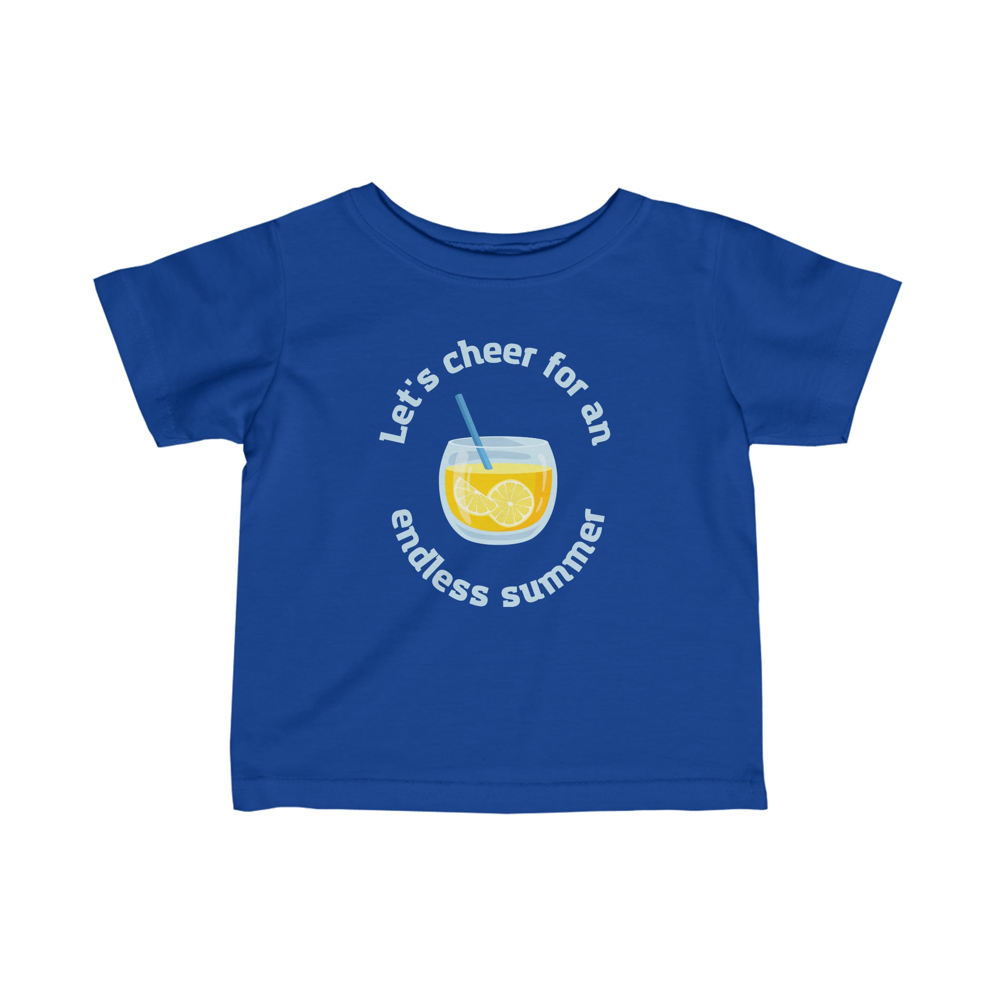 Let's Cheer For An Endless Summer Infant Fine Jersey Tee