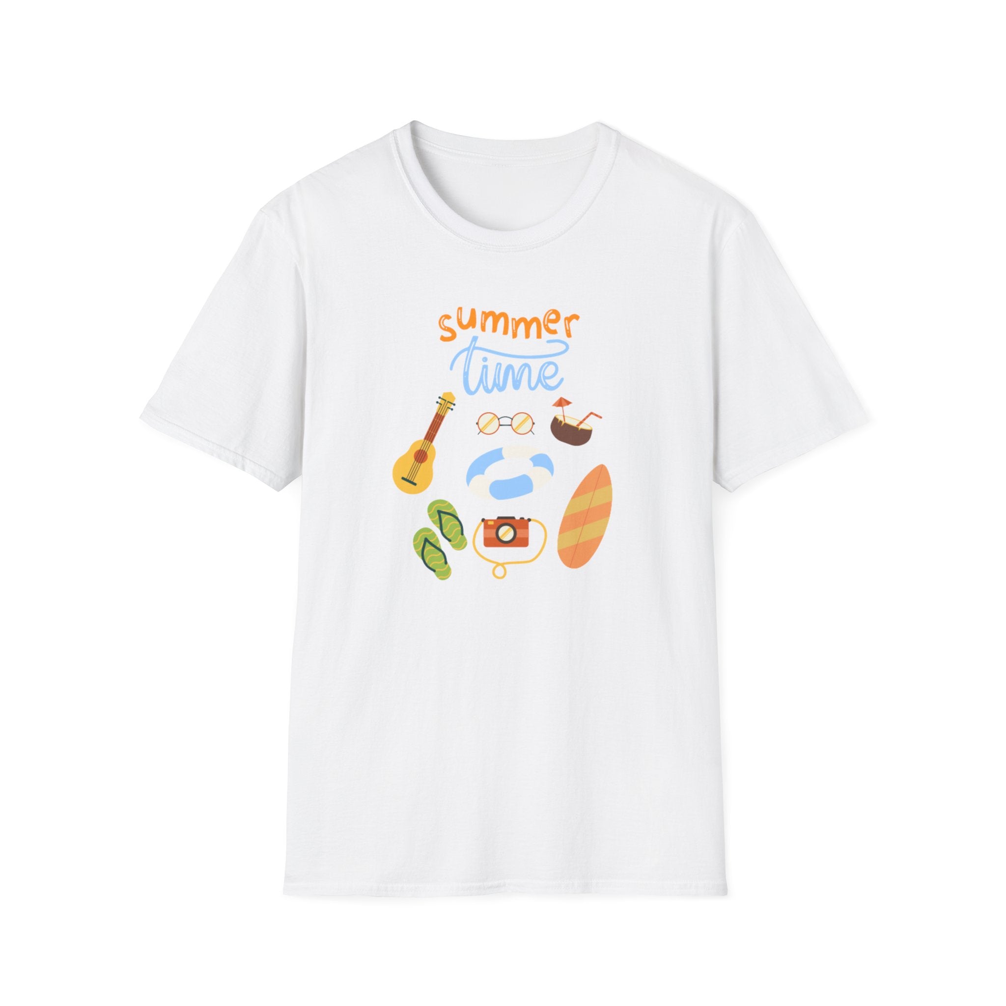 Summertime Fun Unisex Softstyle T-Shirt