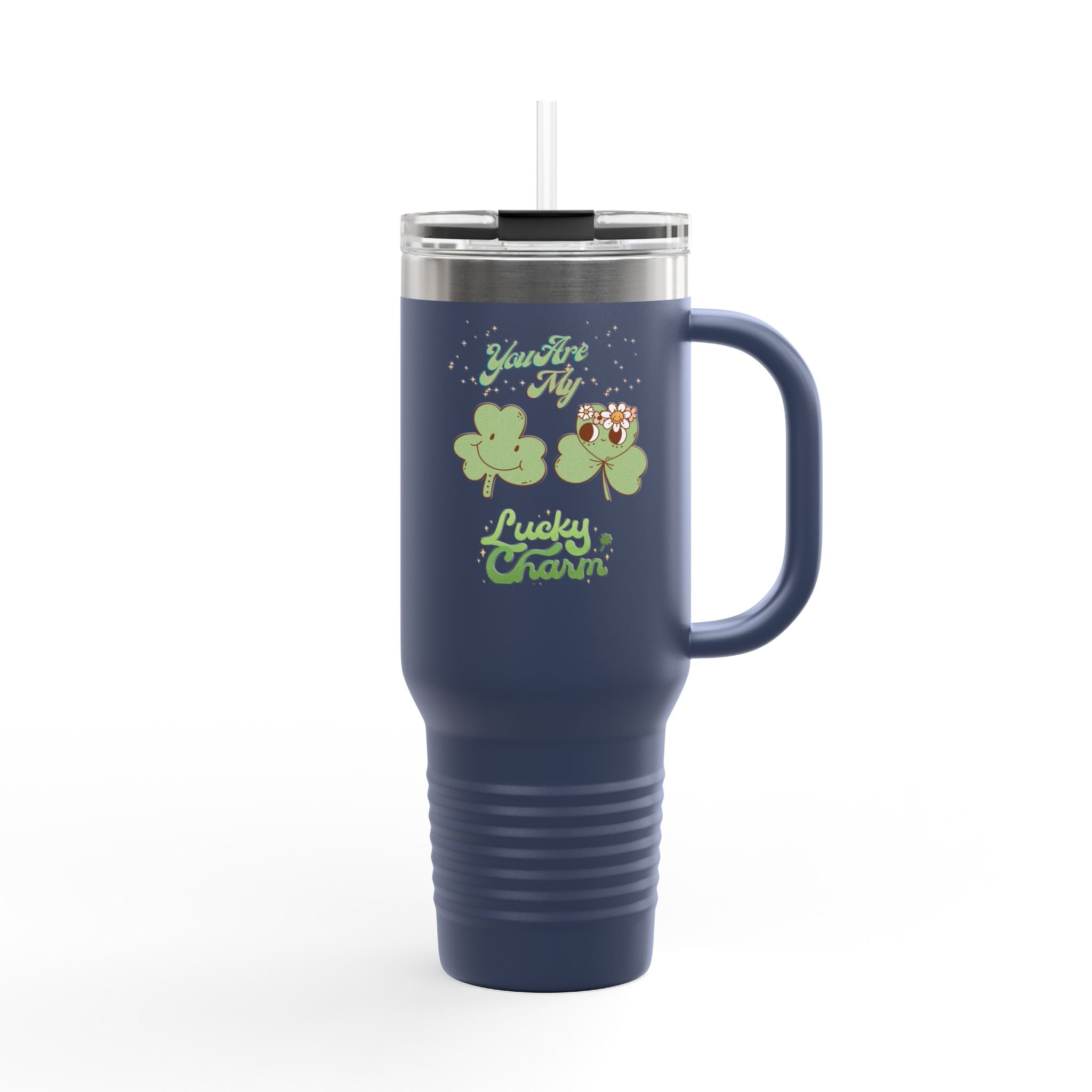 You’re My Lucky Charm Insulated Travel Mug - 40oz St. Patrick's Day Drinkware