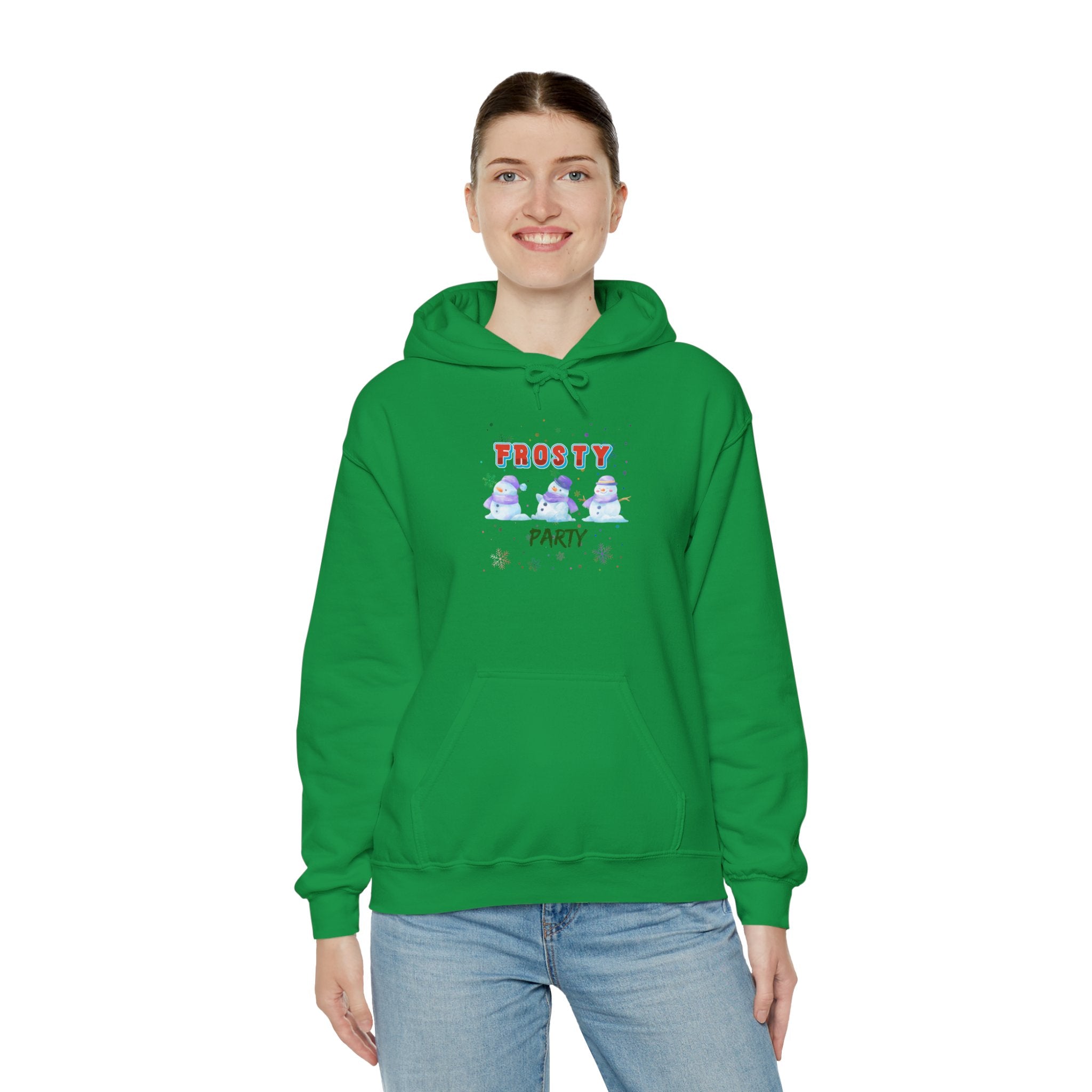 Frosty Party Unisex Heavy Blend™ Hooded Sweatshirt