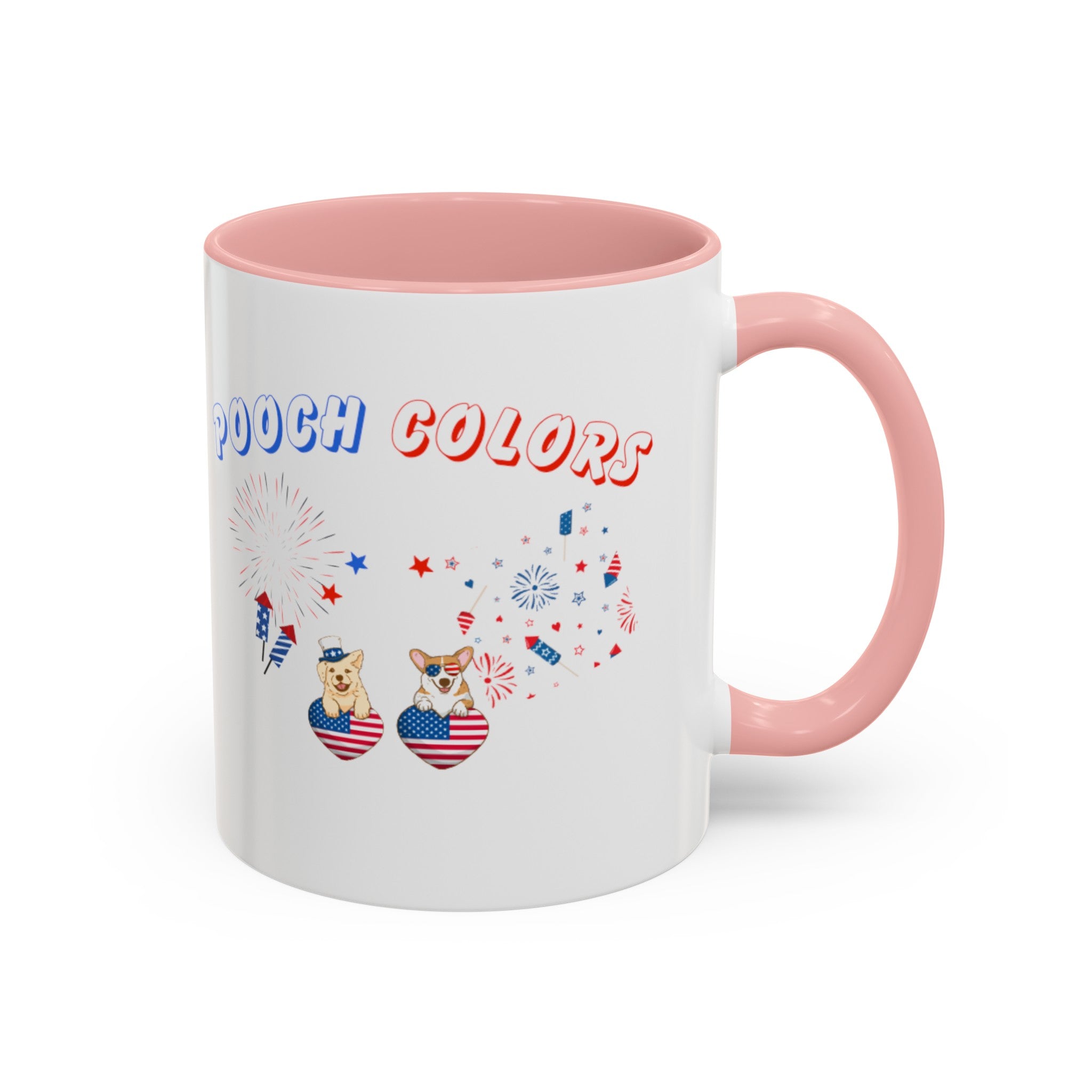 Pooch Colors Accent Coffee Mug (11, 15oz)