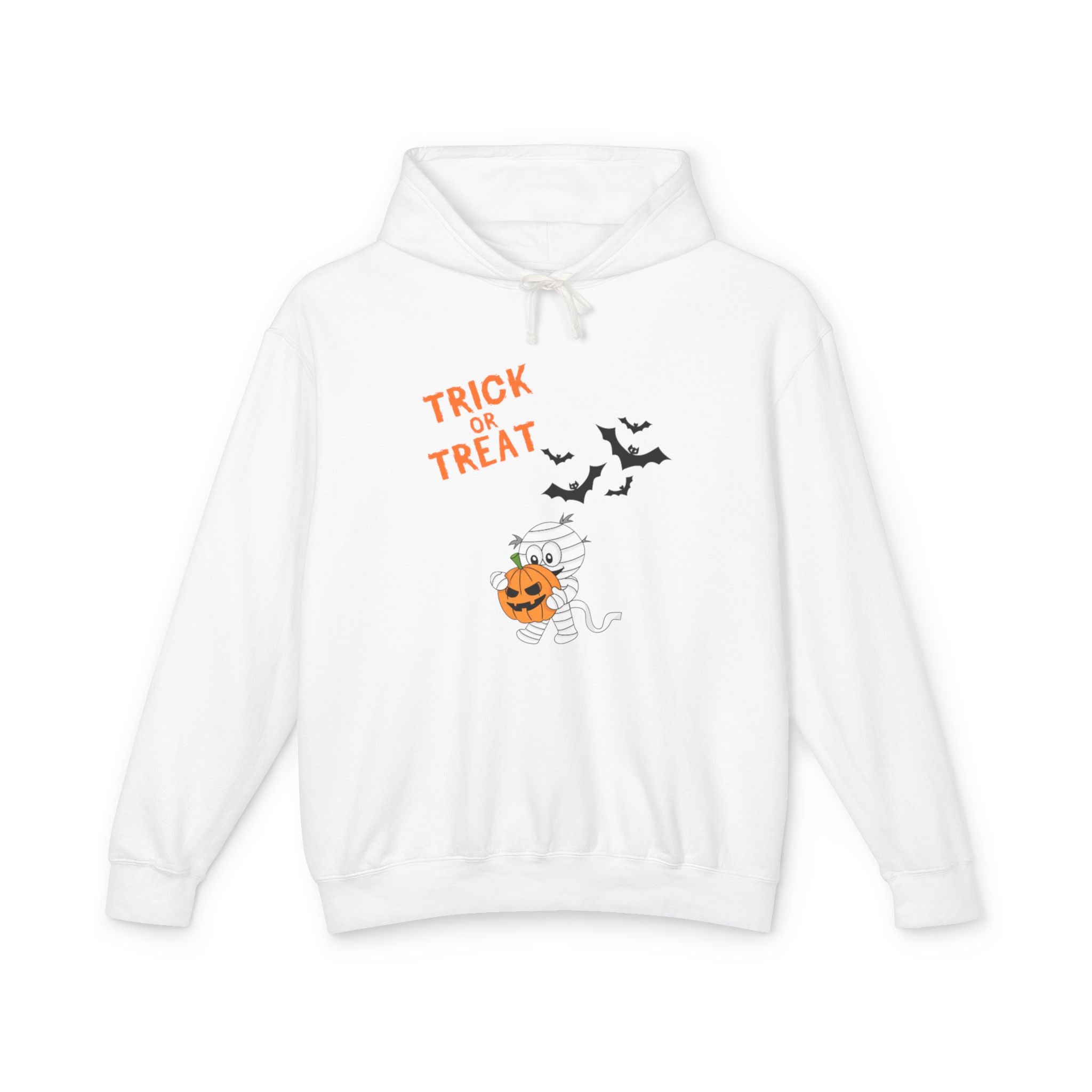 Merry Halloween Unisex Lightweight Hooded Sweatshirt