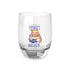Happy Father's Day Big Cat Whiskey Glass