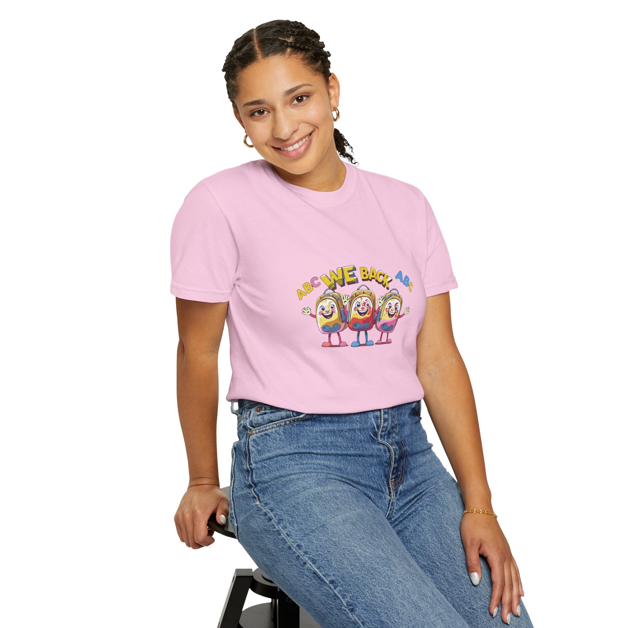 We Back Unisex Garment-Dyed T-shirt