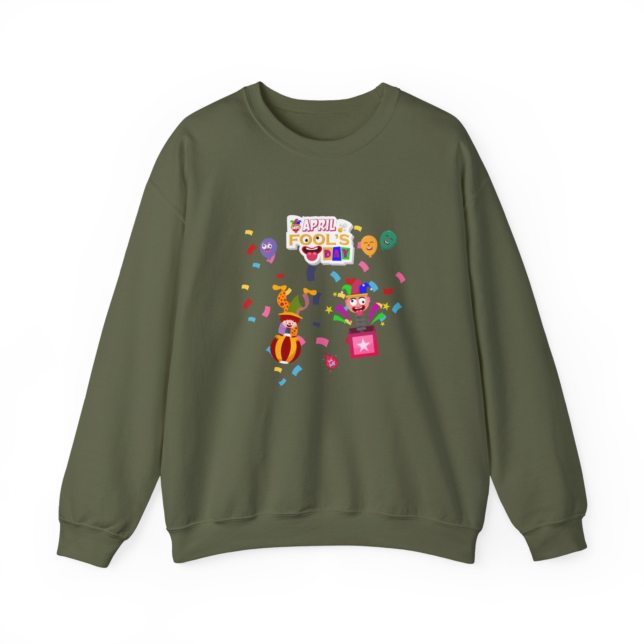 All April Fool's Day Fun Unisex Crewneck Sweatshirt
