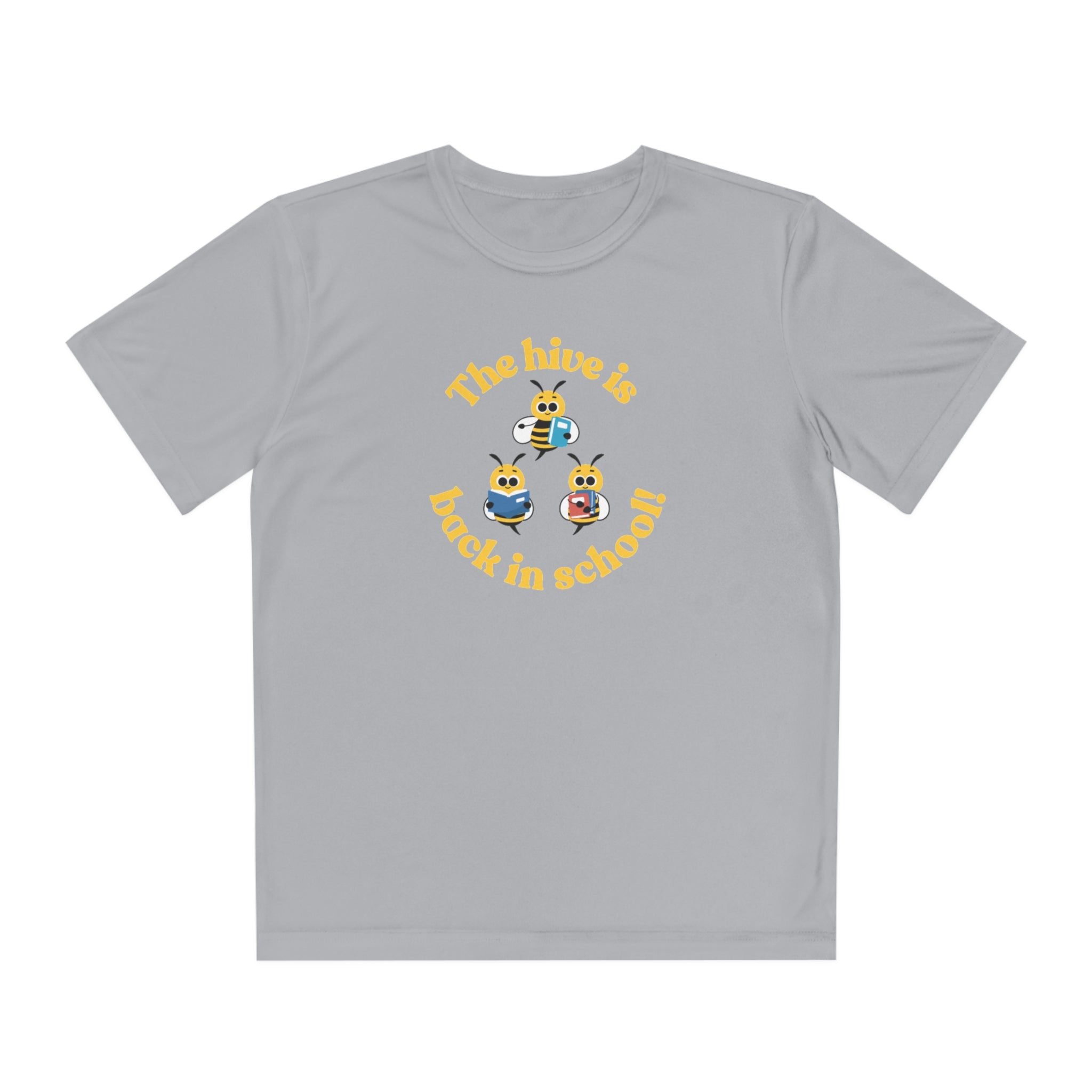 The Hive Is Back In School Youth Competitor Tee