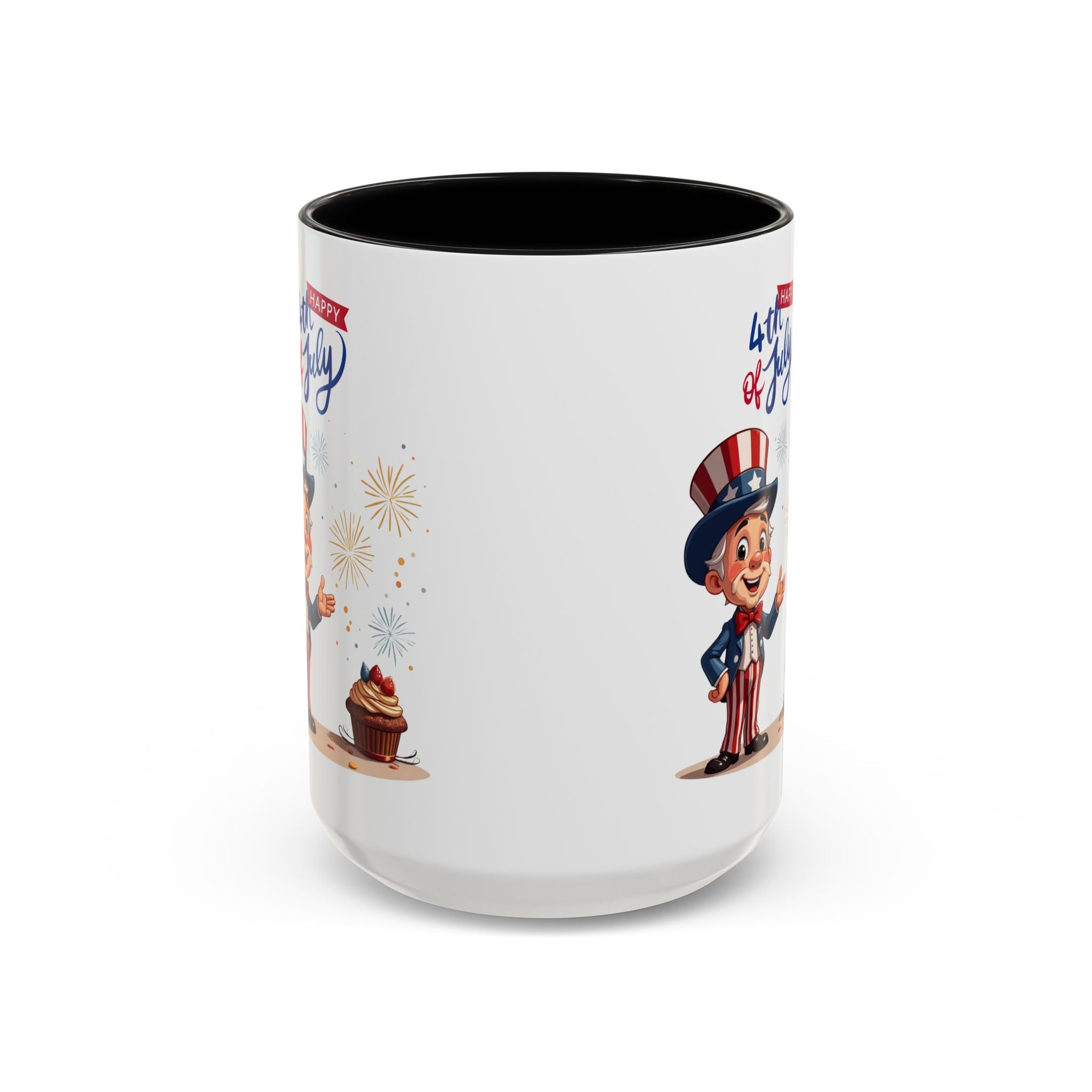 Uncle Sam Happy 4th of July Coffee Mug