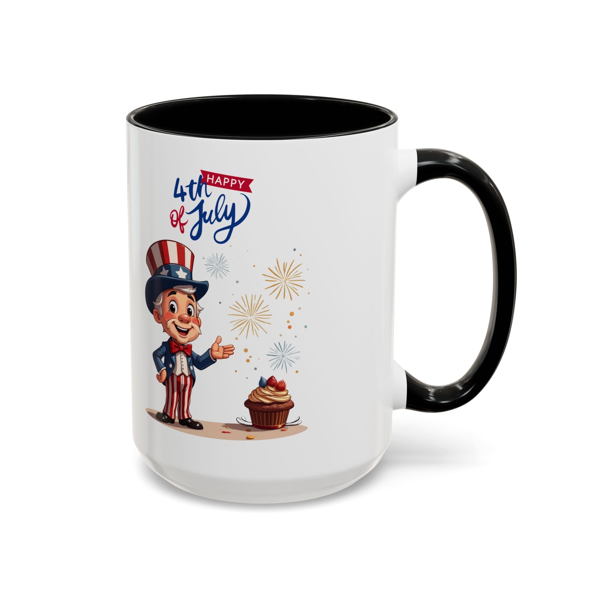 Uncle Sam Happy 4th of July Coffee Mug