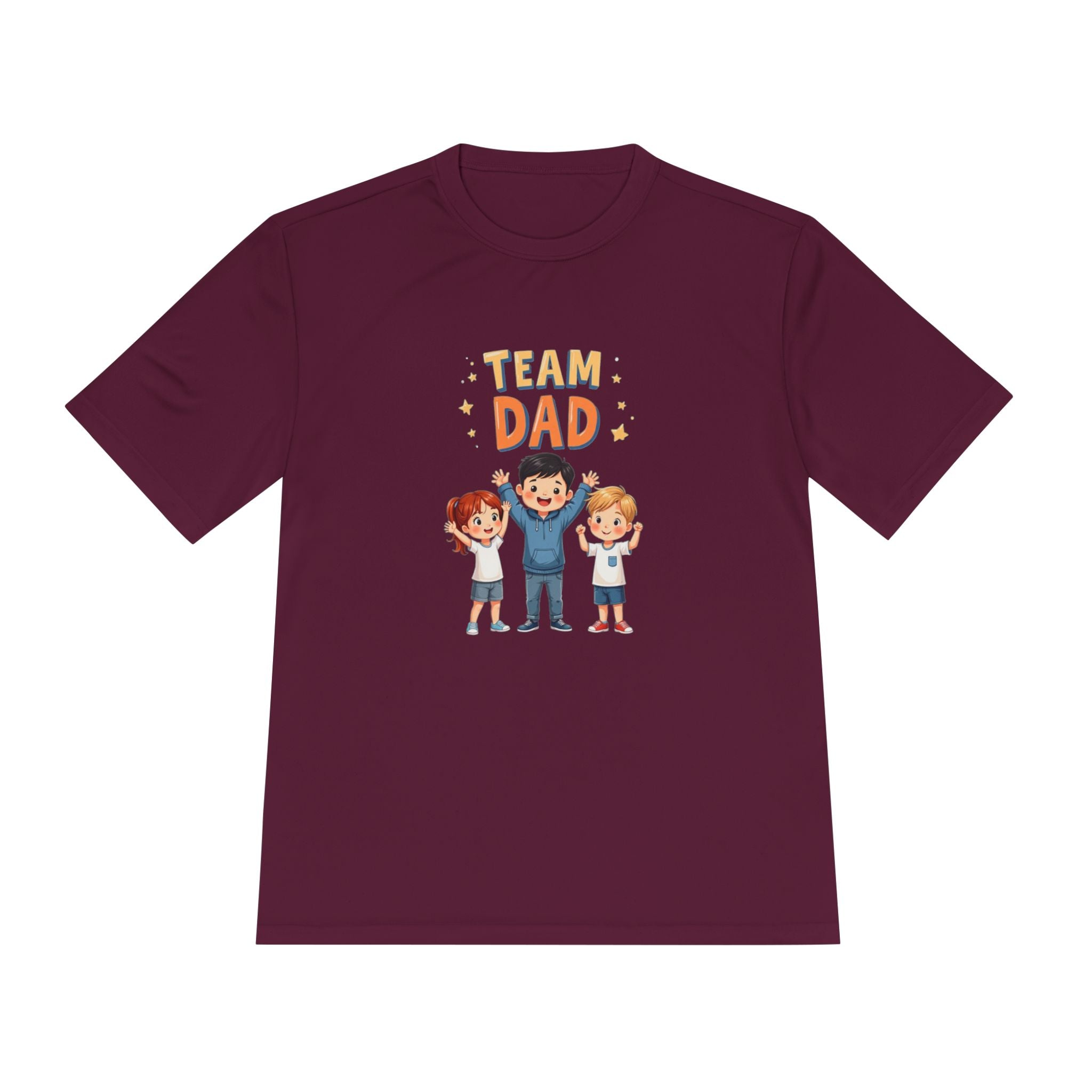 Team Dad Moisture Wicking Tee