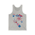 Happy 4th Of July Celebration Unisex Jersey Tank