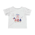 Happy 4th Of July Gnome Infant Fine Jersey Tee