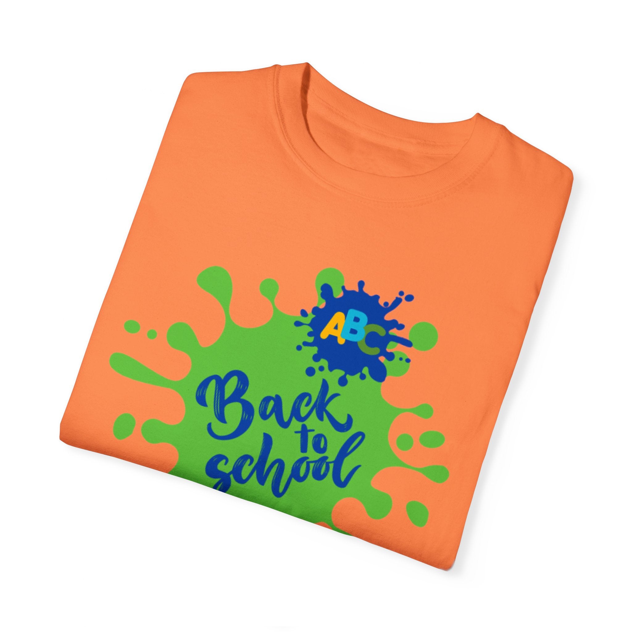 ABC Back To School Unisex Garment-Dyed T-shirt