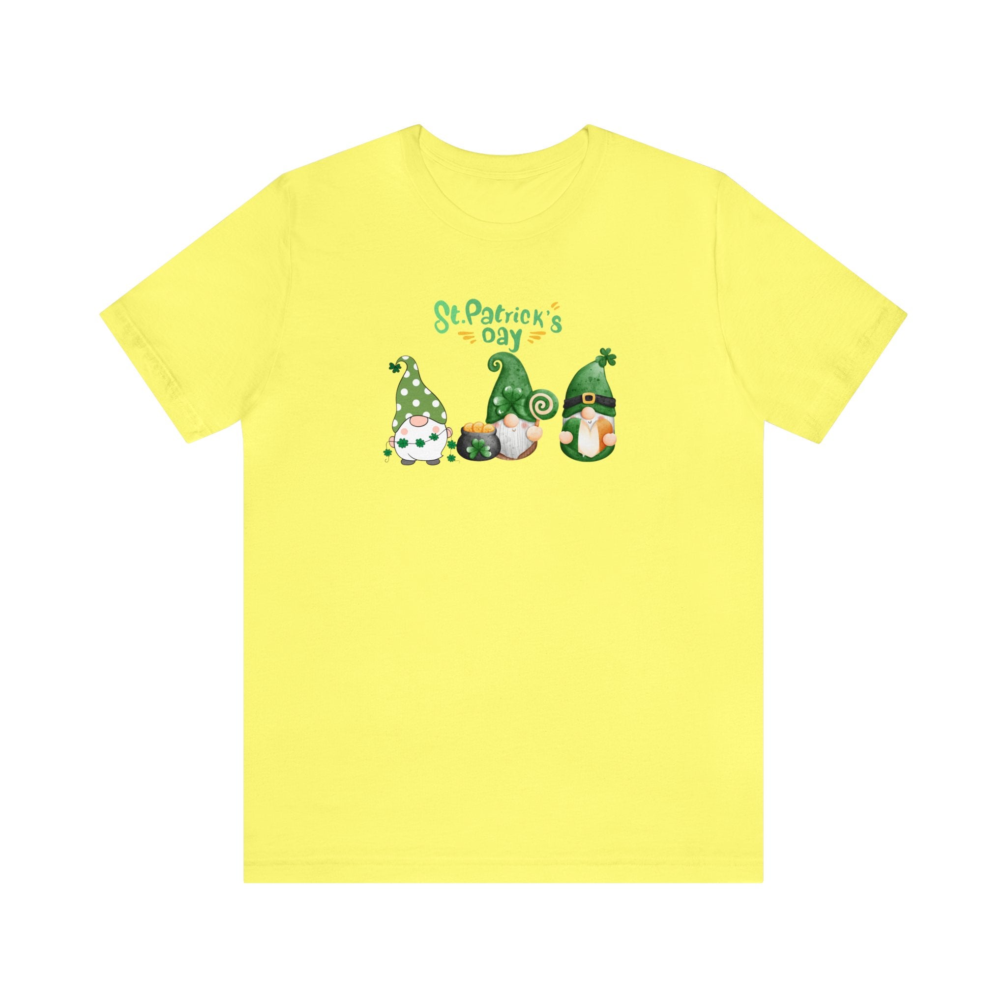 St. Patty's Day Gnome Unisex Jersey Short Sleeve Tee