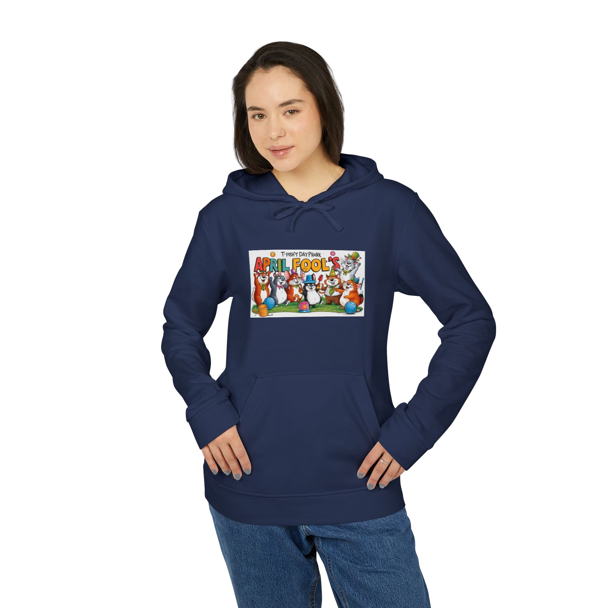 T-Pish'-T Day Prank Adidas Unisex Fleece Hoodie