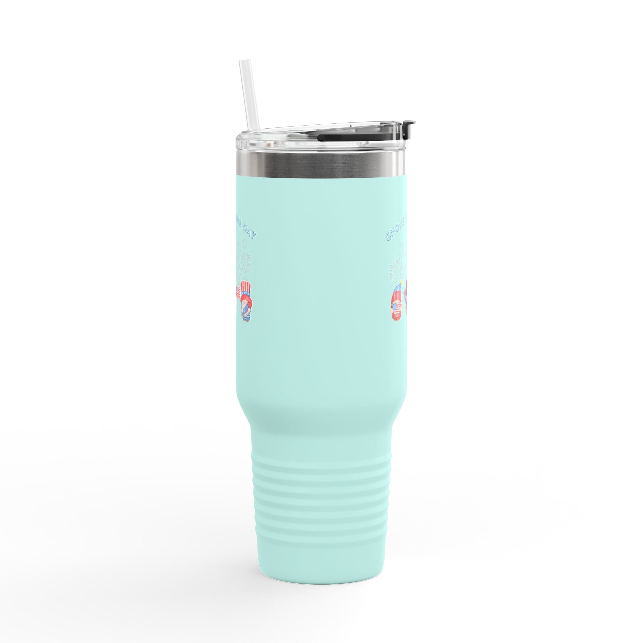 Gnome Memorial Day  Insulated Travel Mug, 40oz
