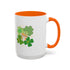 Retro St. Paddy's Day Accent Coffee Mug - 11oz & 15oz
