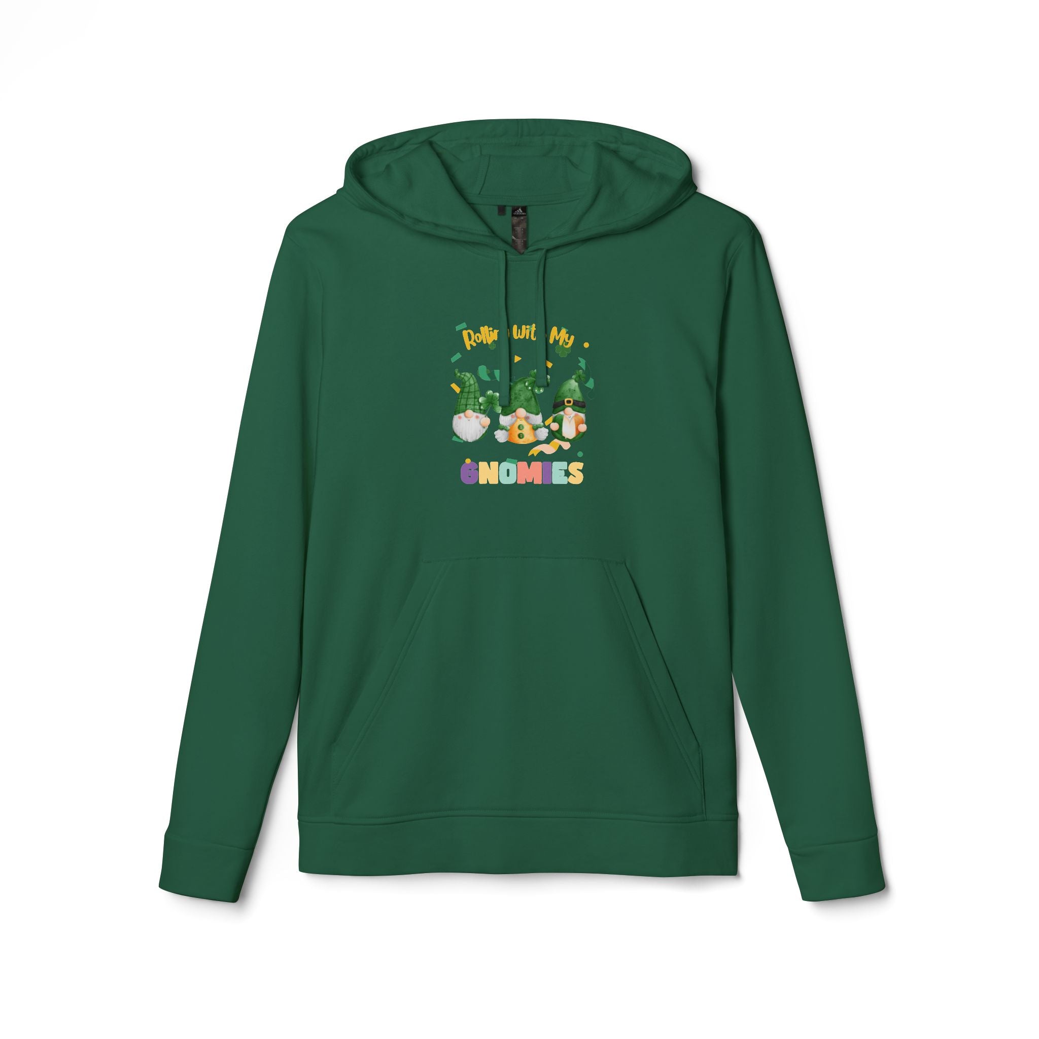 Rolling With My Gnomies Unisex Fleece Hoodie | Cozy & Fun Everyday Wear