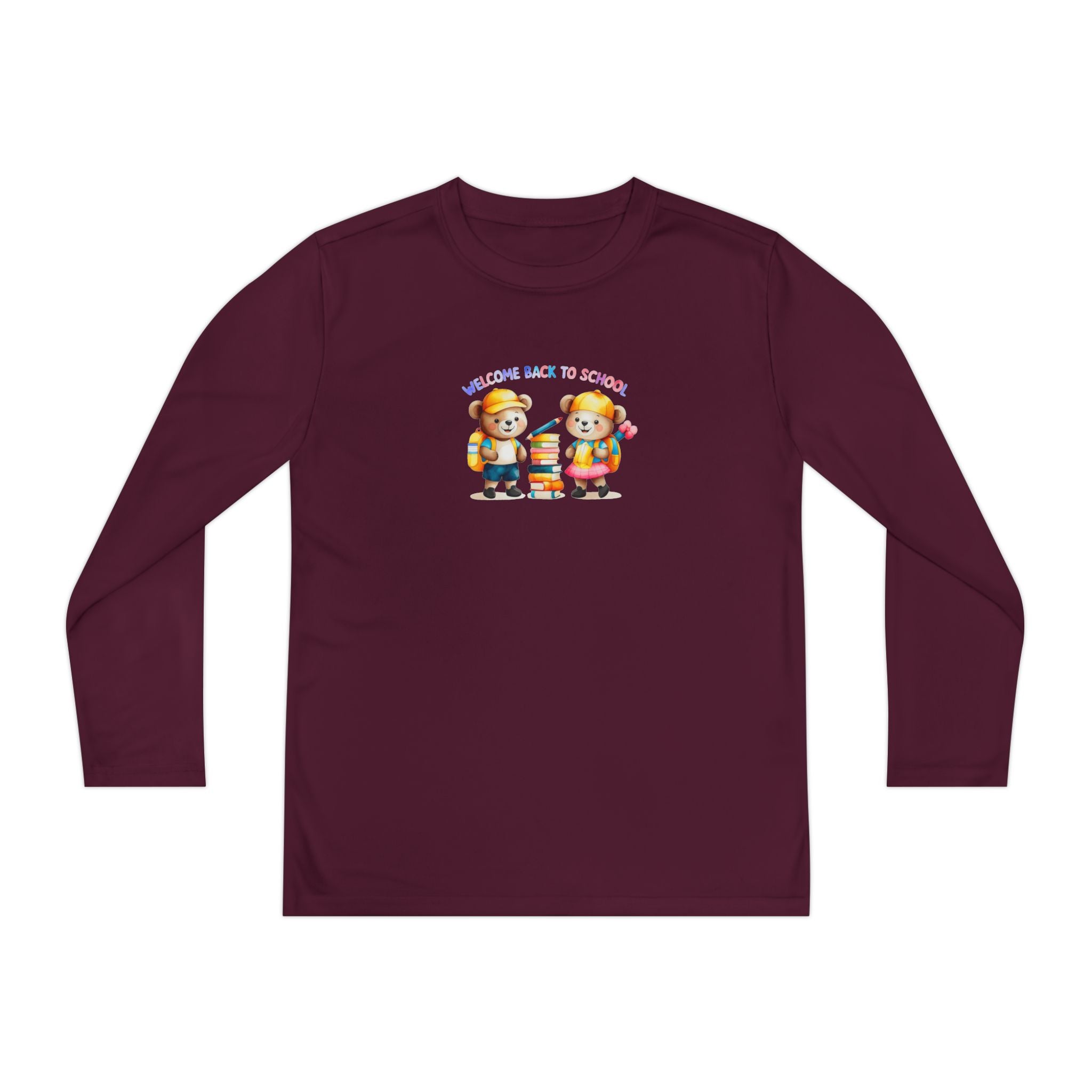 Welcome Back to School Youth Long Sleeve Competitor Tee