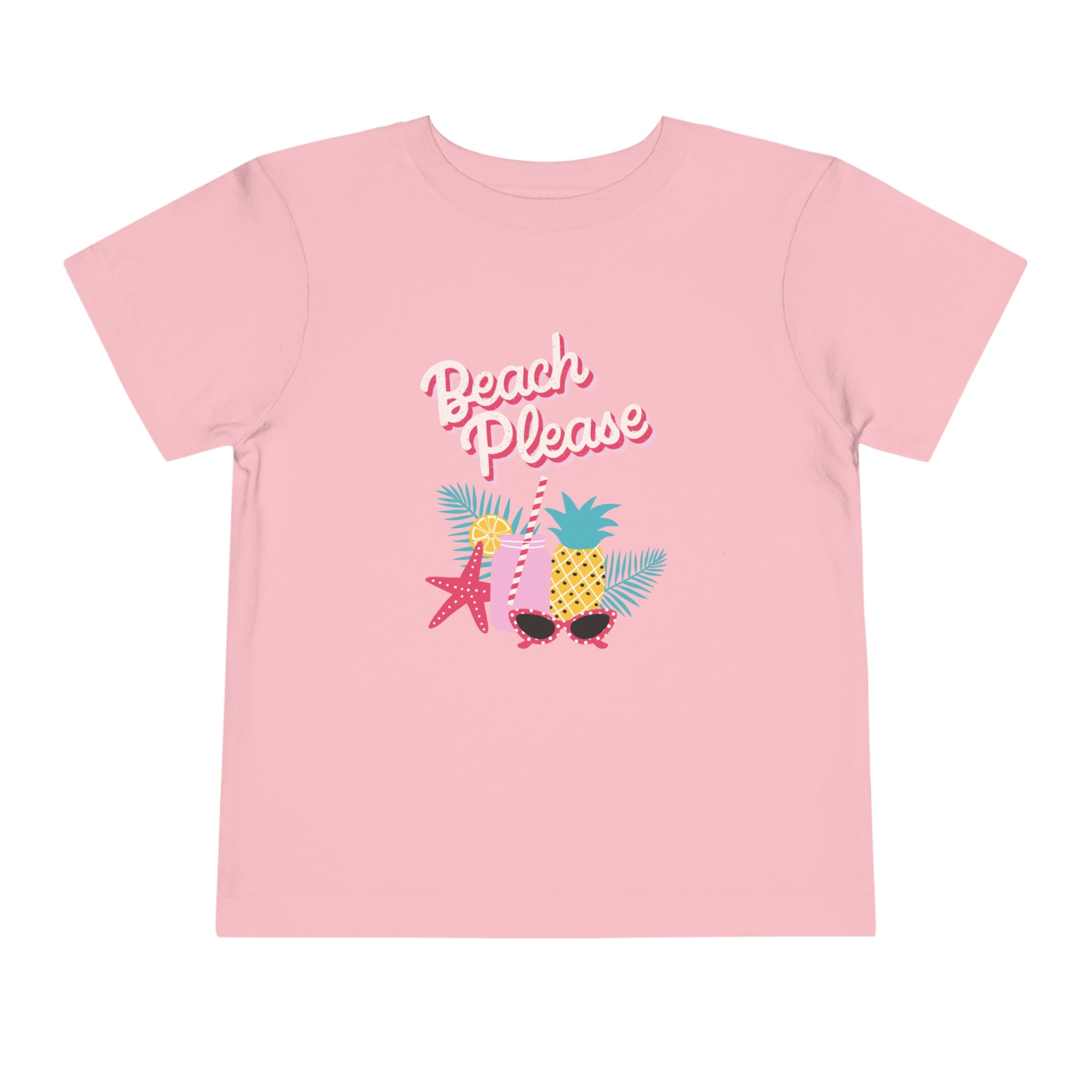 Beach Please Toddler Short Sleeve Tee