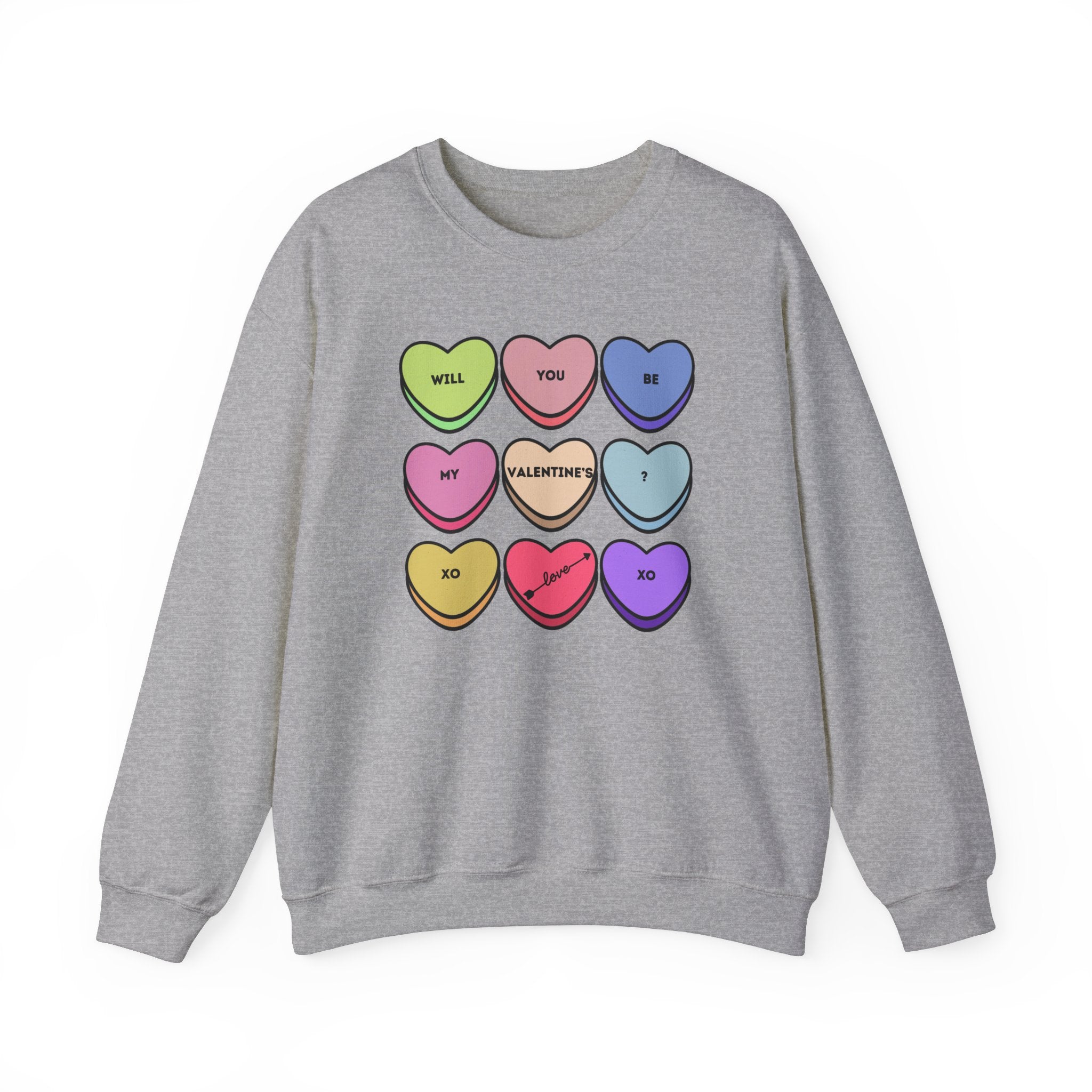 Will You Be My Valentine? Unisex Heavy Blend™ Crewneck Sweatshirt