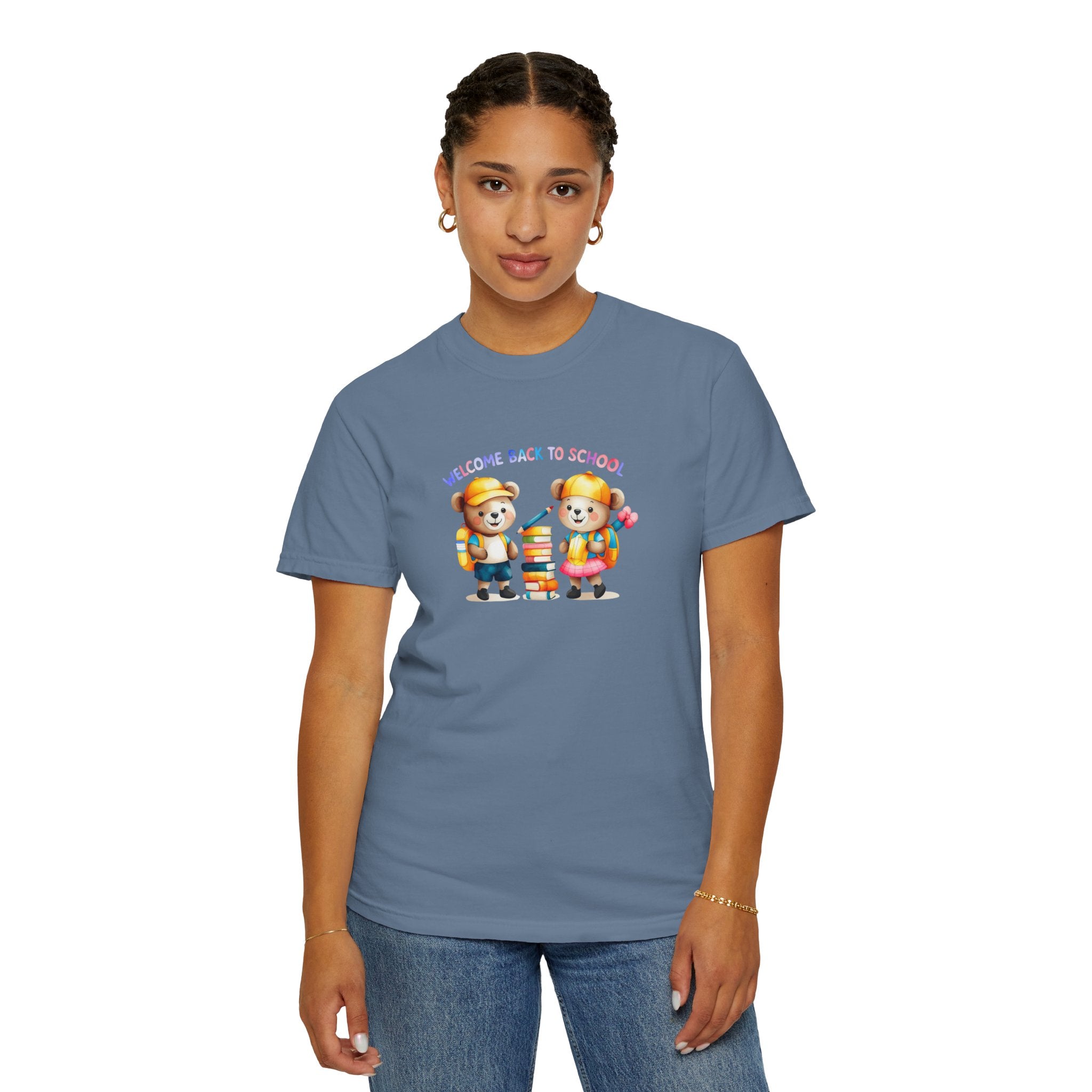 Welcome Back to School Unisex Garment-Dyed T-Shirt