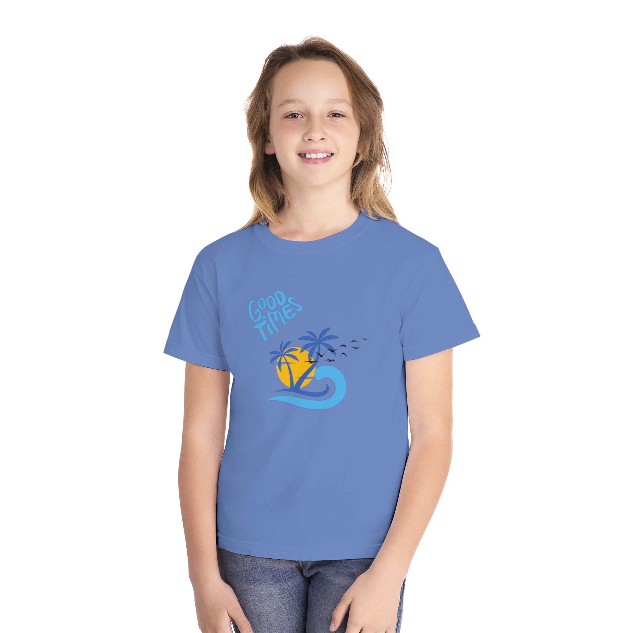 Beach Good Times Youth Midweight Tee