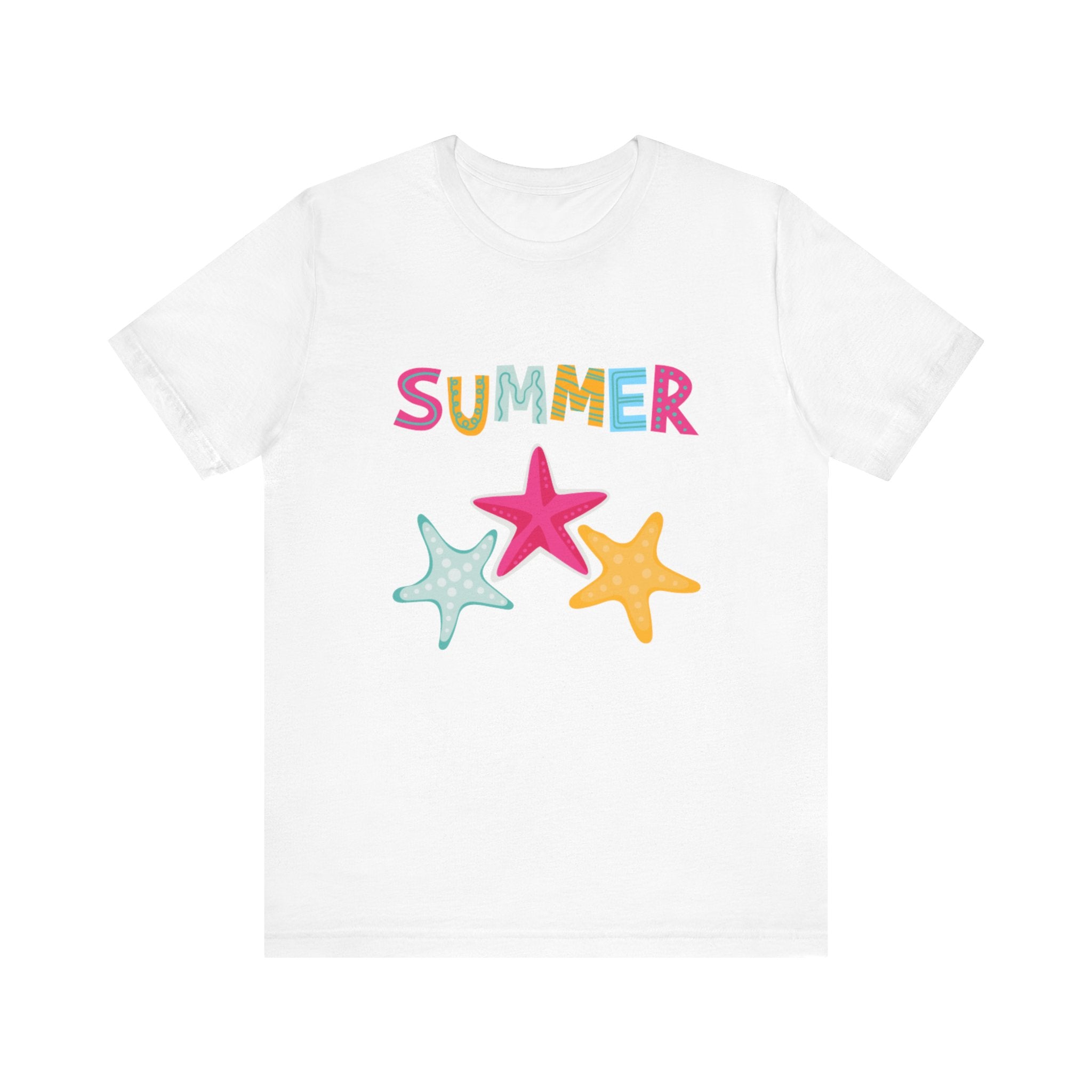 Summer Starfish Unisex Jersey Short Sleeve Tee