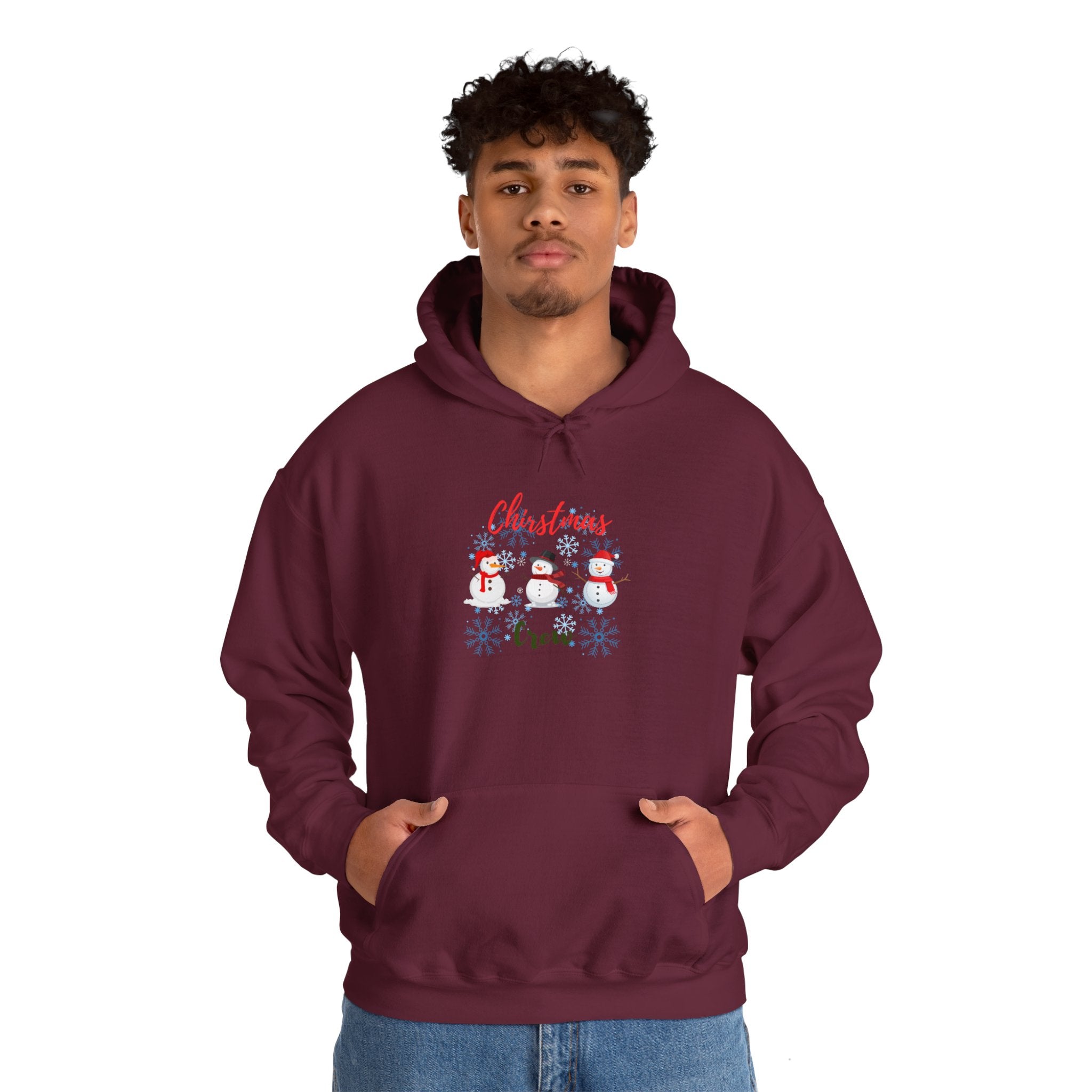 Christmas Crew Unisex Heavy Blend™ Hooded Sweatshirt