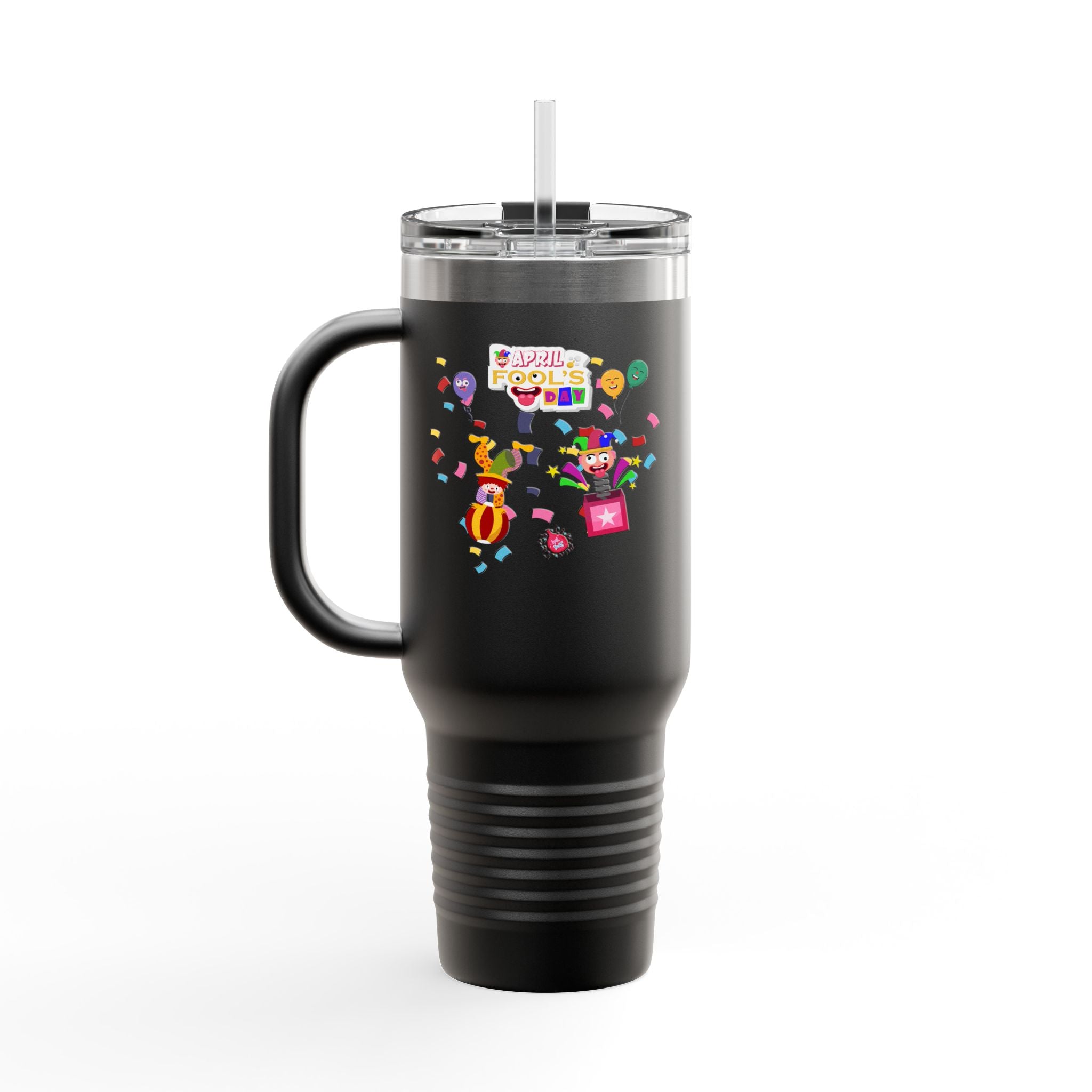 All April Fool's Day Insulated Travel Mug - 40oz