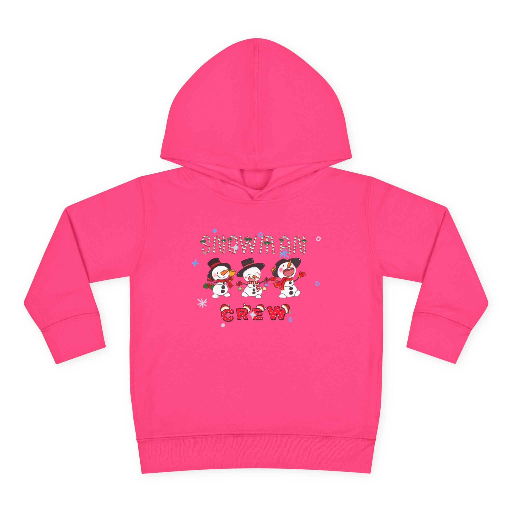 Snowman Crew Toddler Pullover Fleece Hoodie