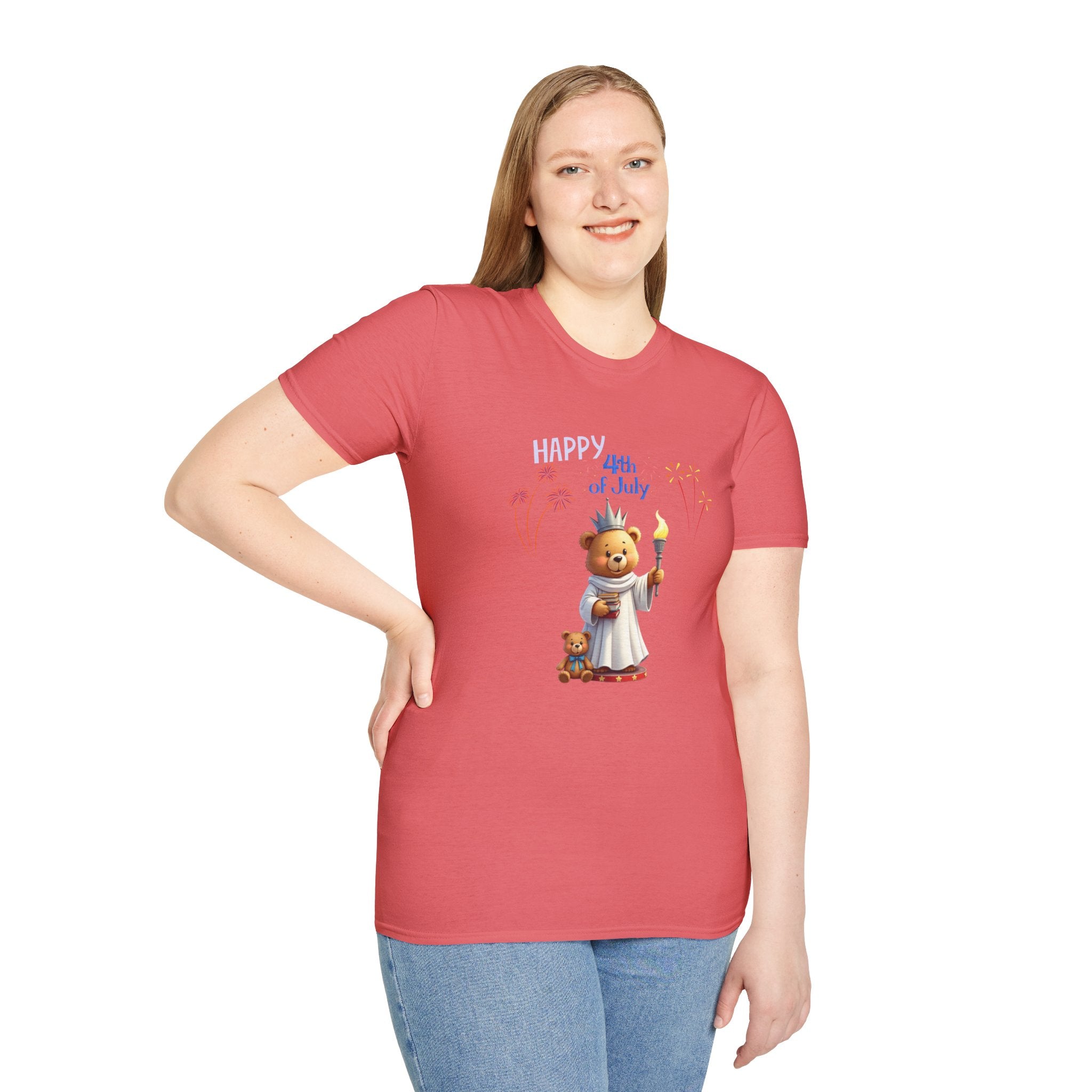 Lady Liberty Unisex Softstyle T-Shirt