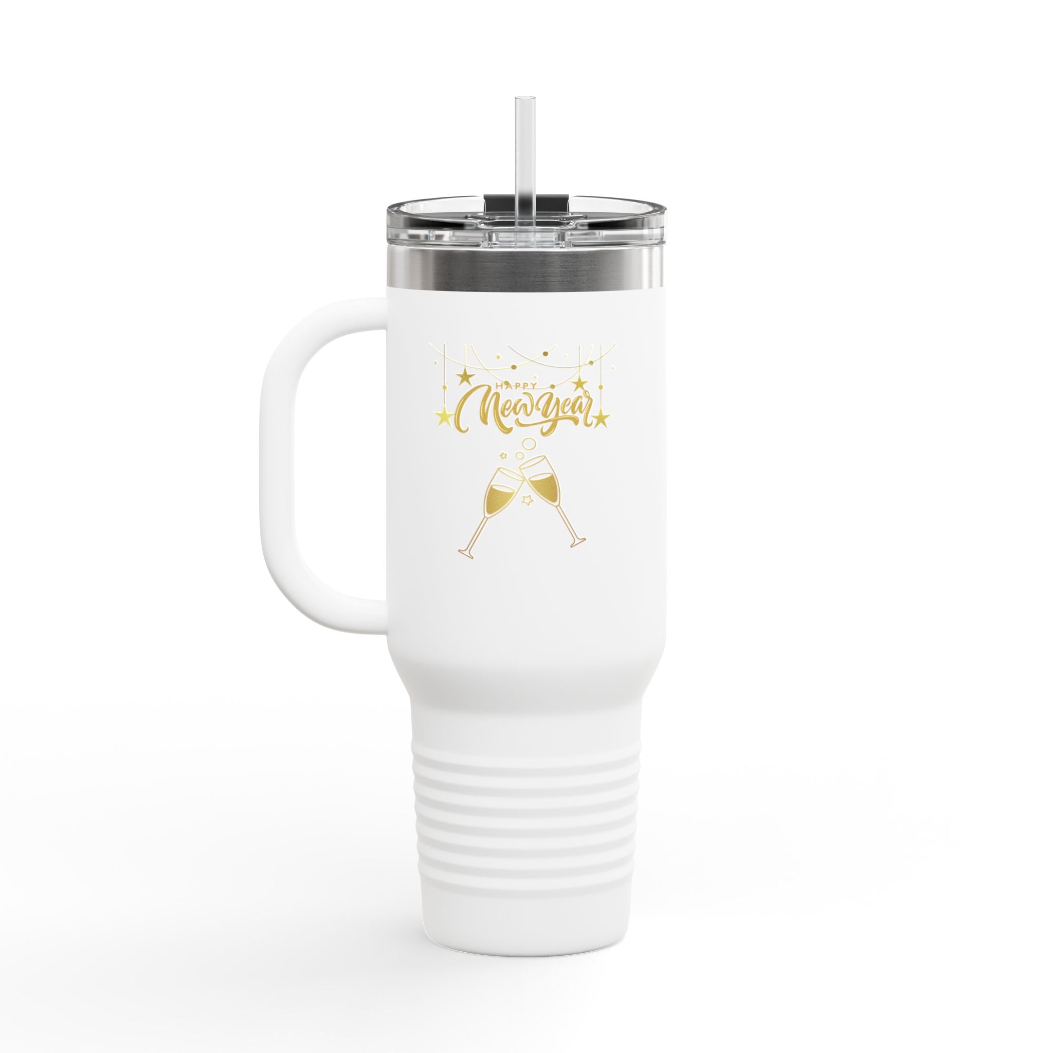 Happy New Year Insulated Travel Mug, 40oz