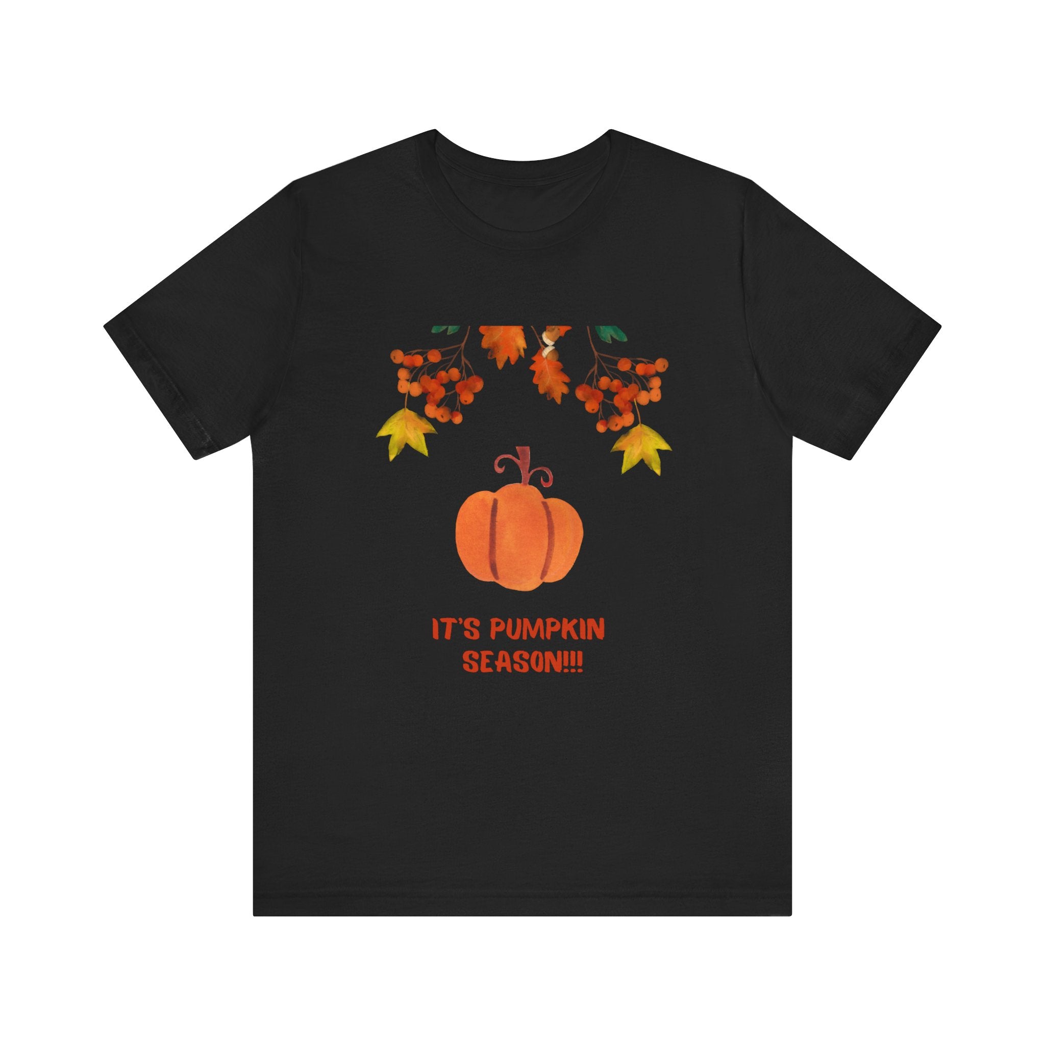 Pumpkin Season Unisex Jersey Short Sleeve Tee