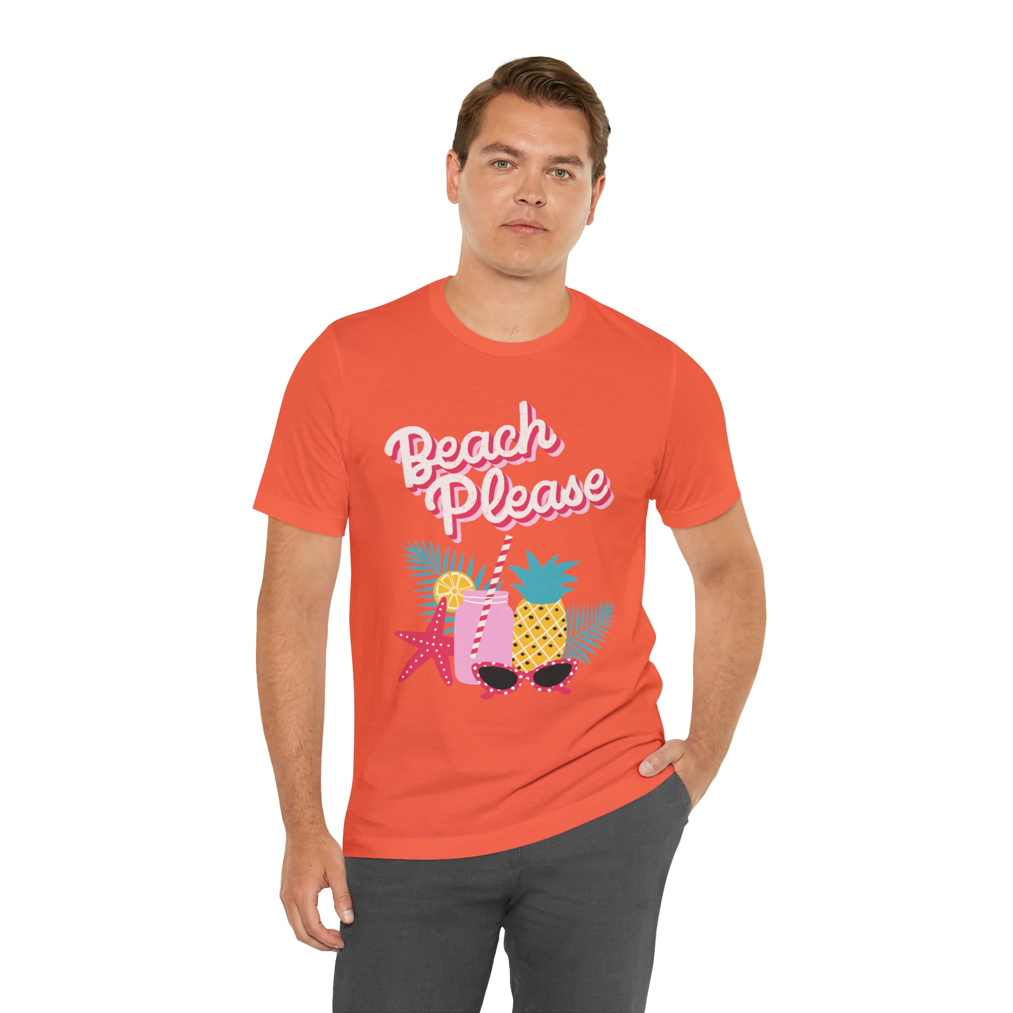 Beach Please Unisex Jersey Short Sleeve Tee