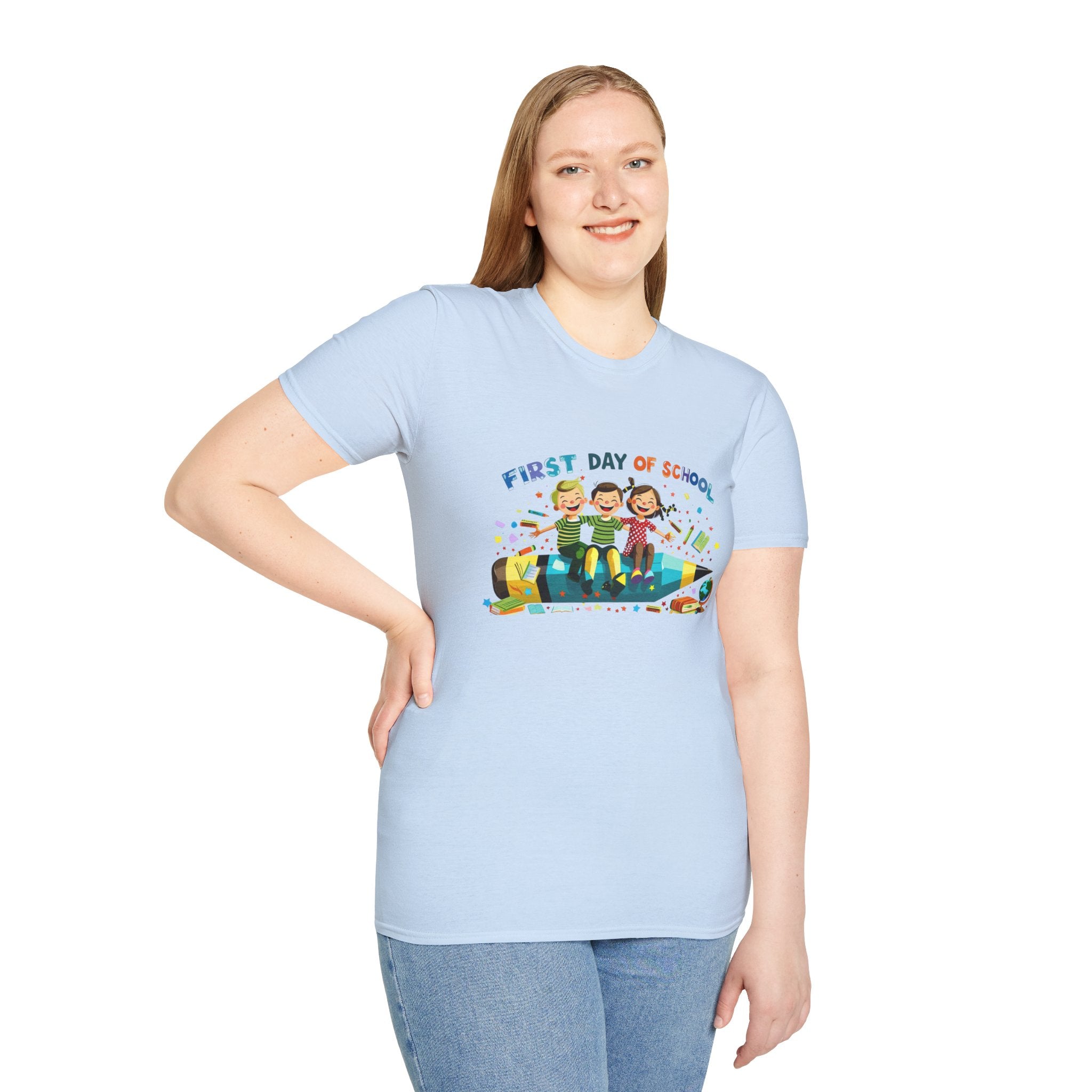 First Day of School Unisex Softstyle T-Shirt