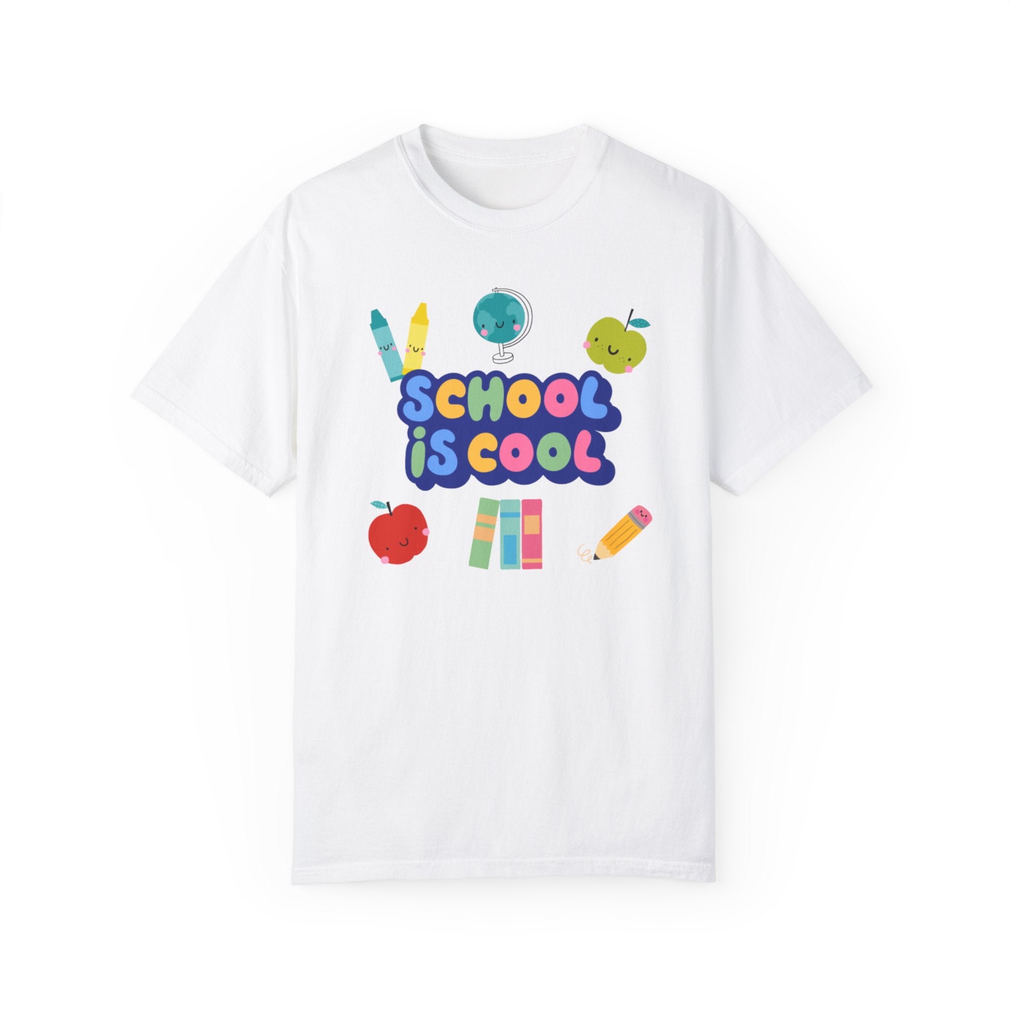 School Is Cool Unisex Garment-Dyed T-shirt