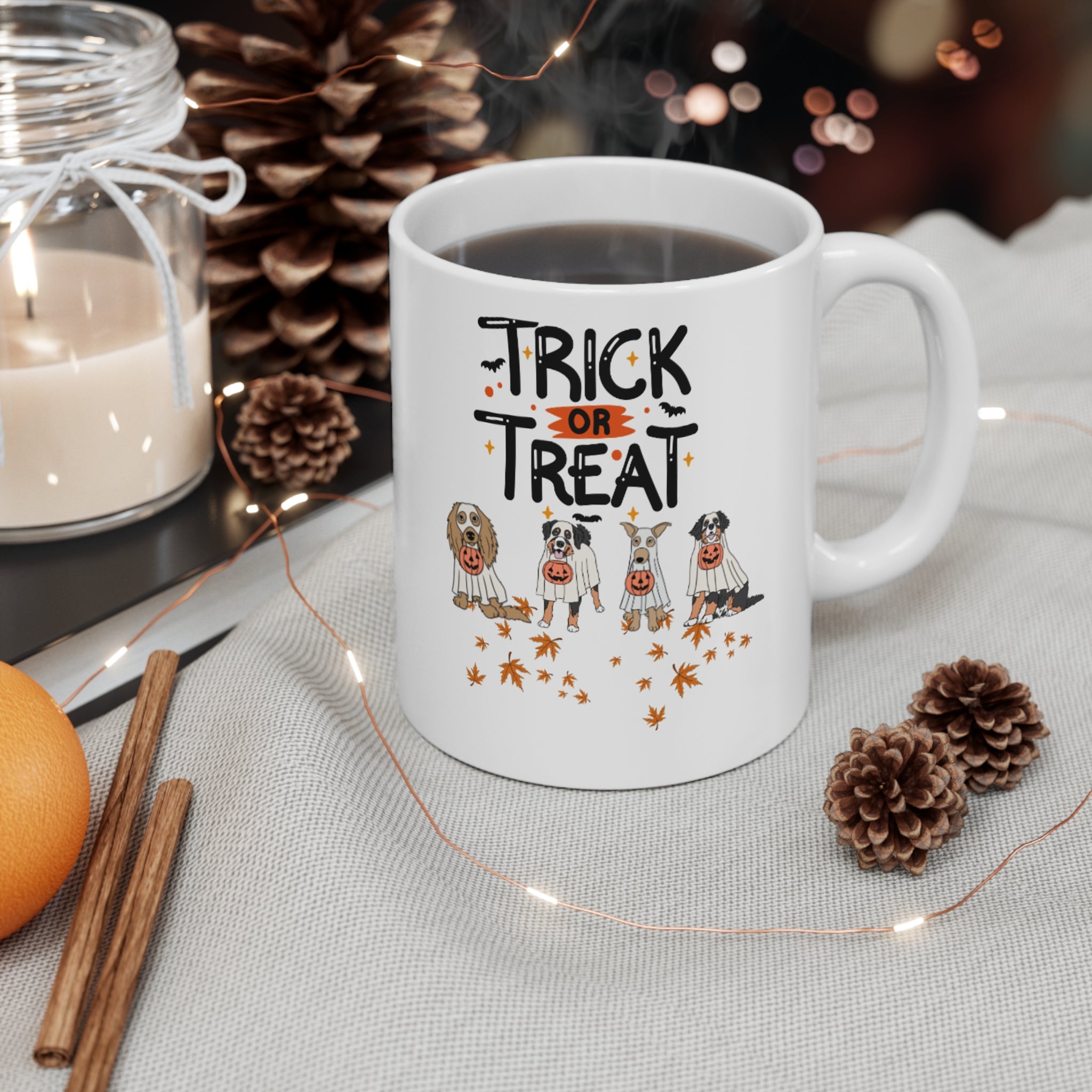 Pooch Trick or Treat Mug 11oz