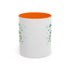 Kiss Me I'm Irish Cat  Accent Mug